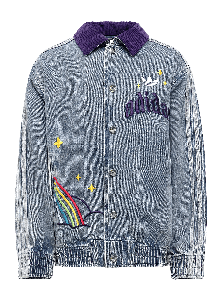 adidas Originals - COLL DENIM JKT - ytterkläder - lghden - 1