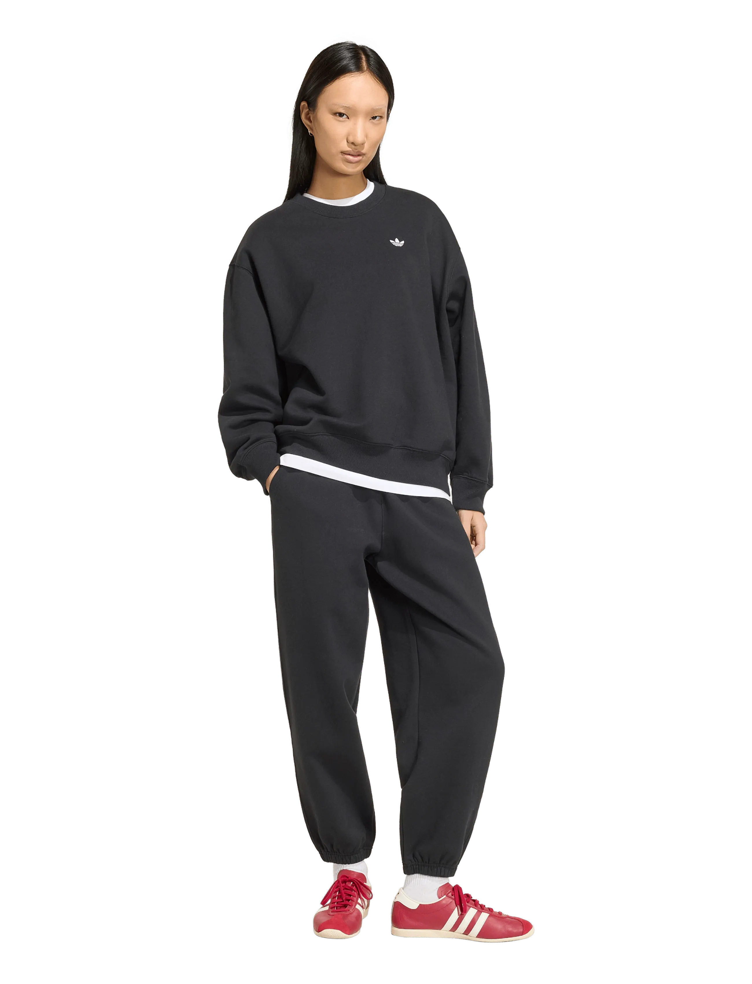 adidas Originals Ess Fl Jogger, Kvinder, Joggingbukser, Sort, Str: XL