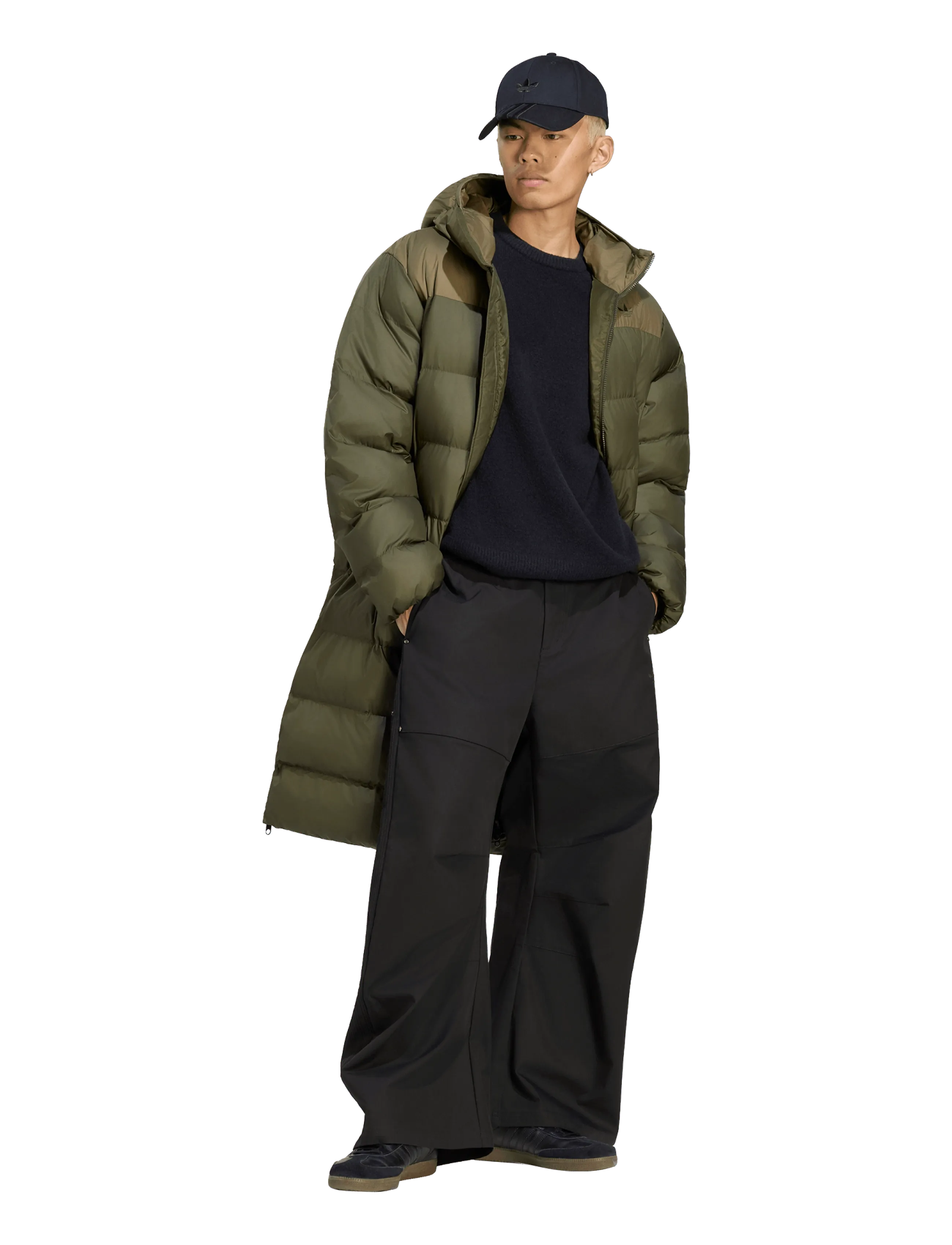 adidas Originals - LONG REGEN - parka coats - ngtcar - 3