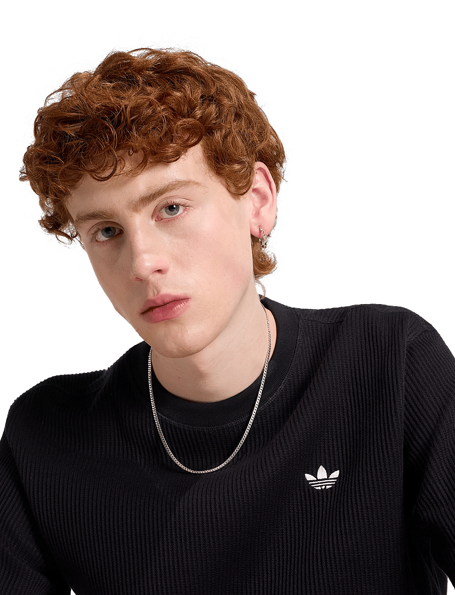 adidas Originals - ESS W TEE - oberteile & t-shirts - black - 3