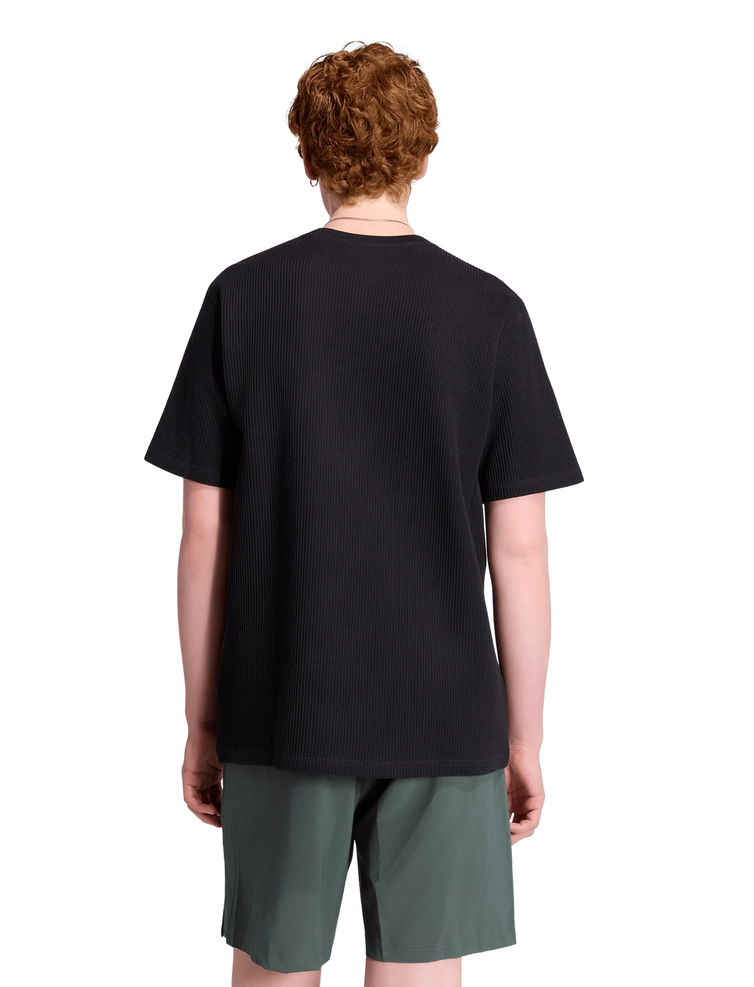 adidas Originals - ESS W TEE - oberteile & t-shirts - black - 5