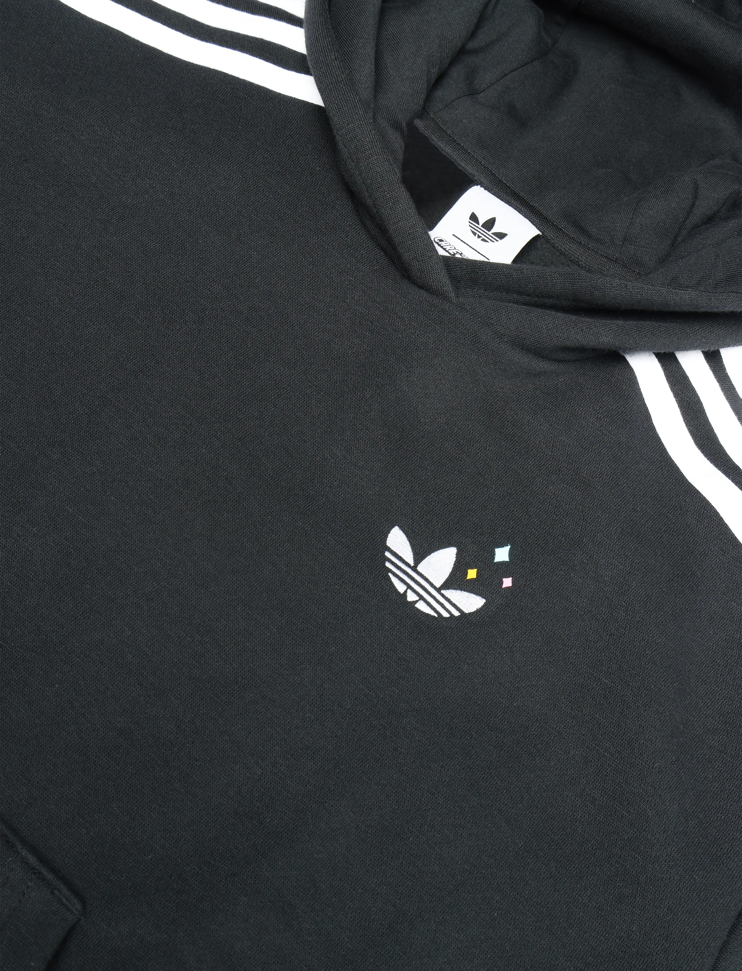 adidas Originals - ADIDAS HOODIE - hættetrøjer - black - 2