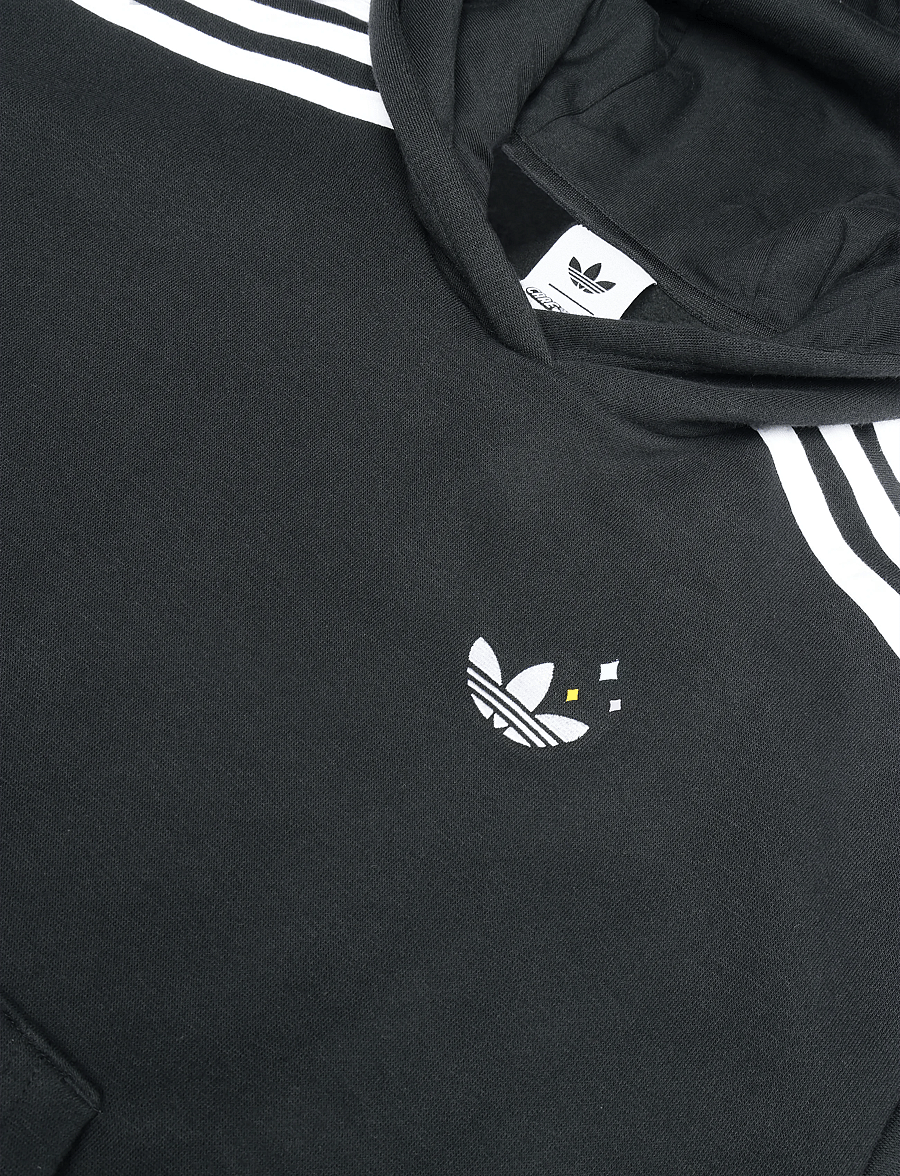 adidas Originals - ADIDAS HOODIE - hættetrøjer - black - 2