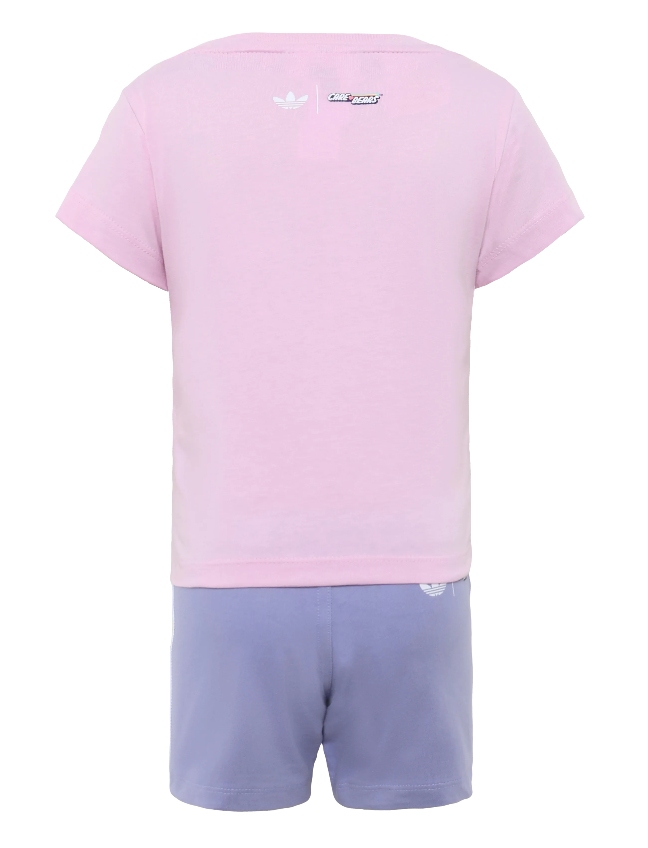 adidas Originals - SHORTS TEE SET - orcfus/lpurpl - 1