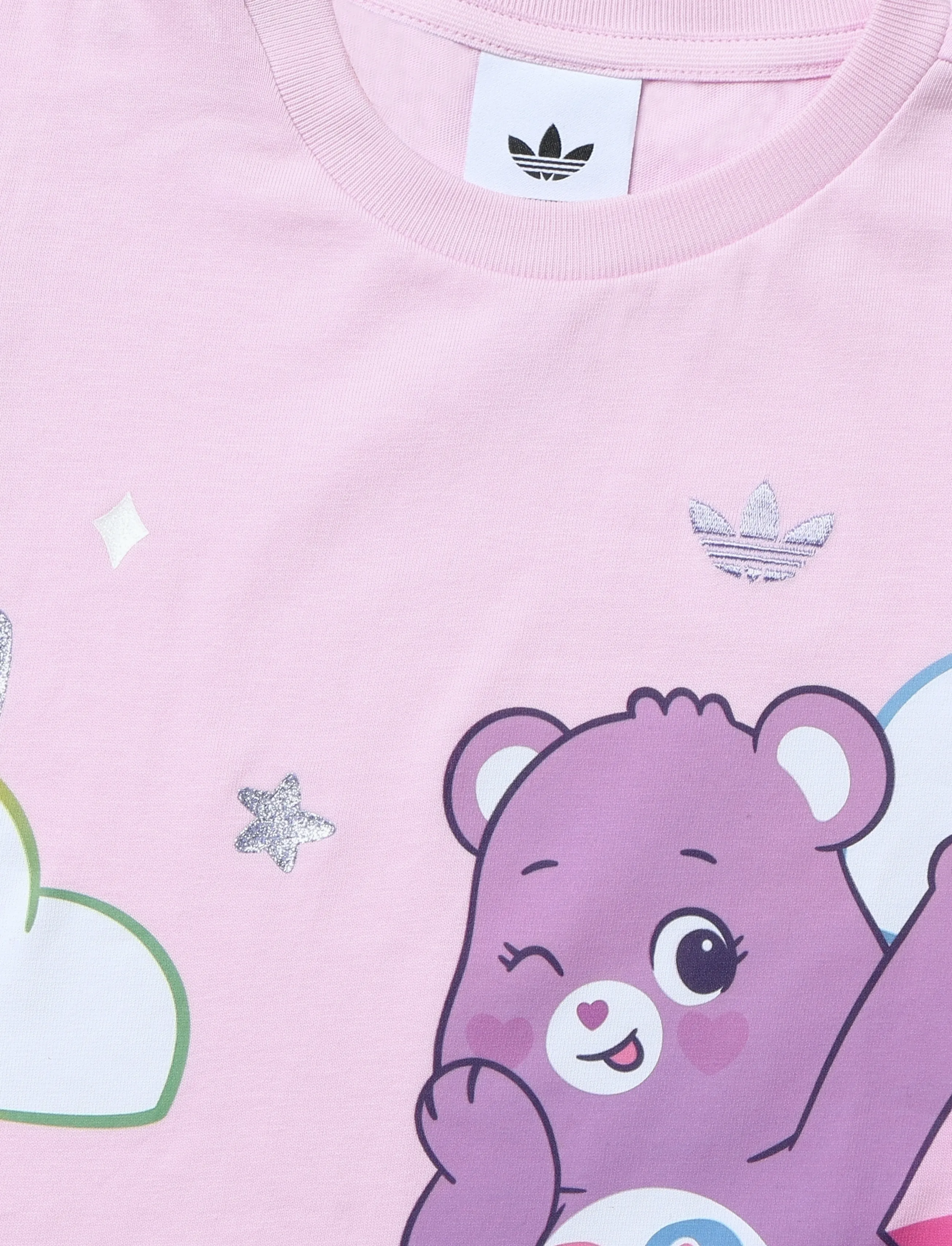 adidas Originals - SHORTS TEE SET - orcfus/lpurpl - 4