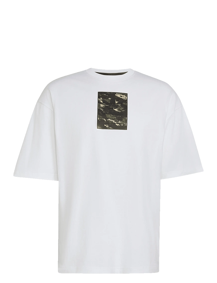 adidas Originals - CAMO TEE TONGUE - t-shirts - white - 1