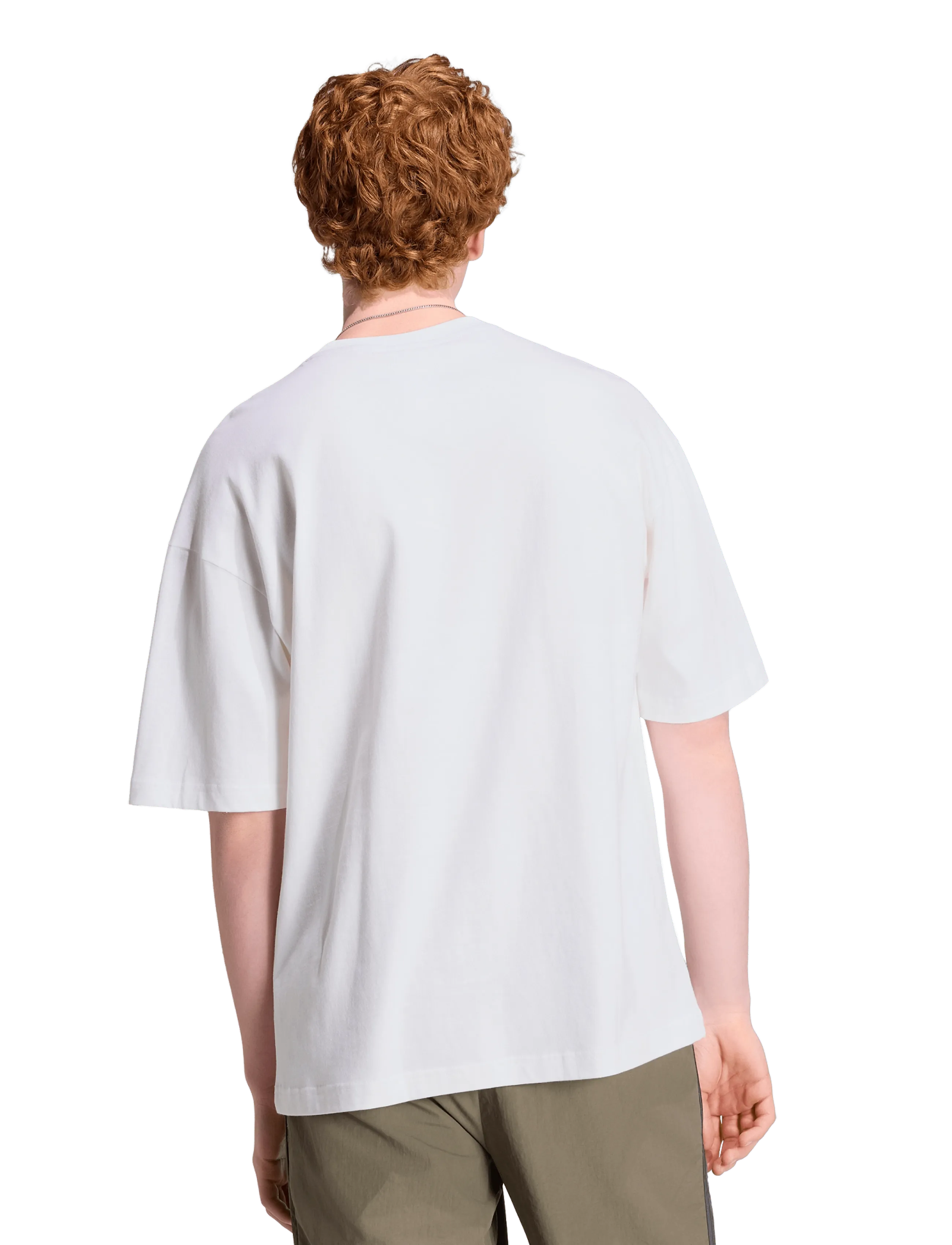 adidas Originals - CAMO TEE TONGUE - t-shirts - white - 5