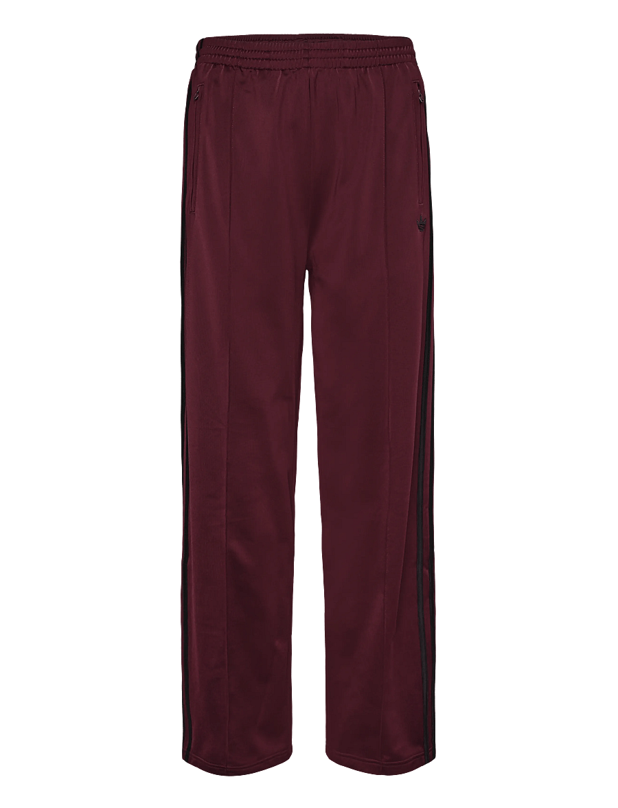 adidas Originals - Firebird LOOSE TP - casual trousers - maroon/black - 1