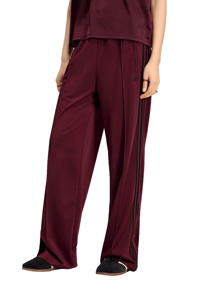 adidas Originals - Firebird LOOSE TP - casual byxor - maroon/black - 2