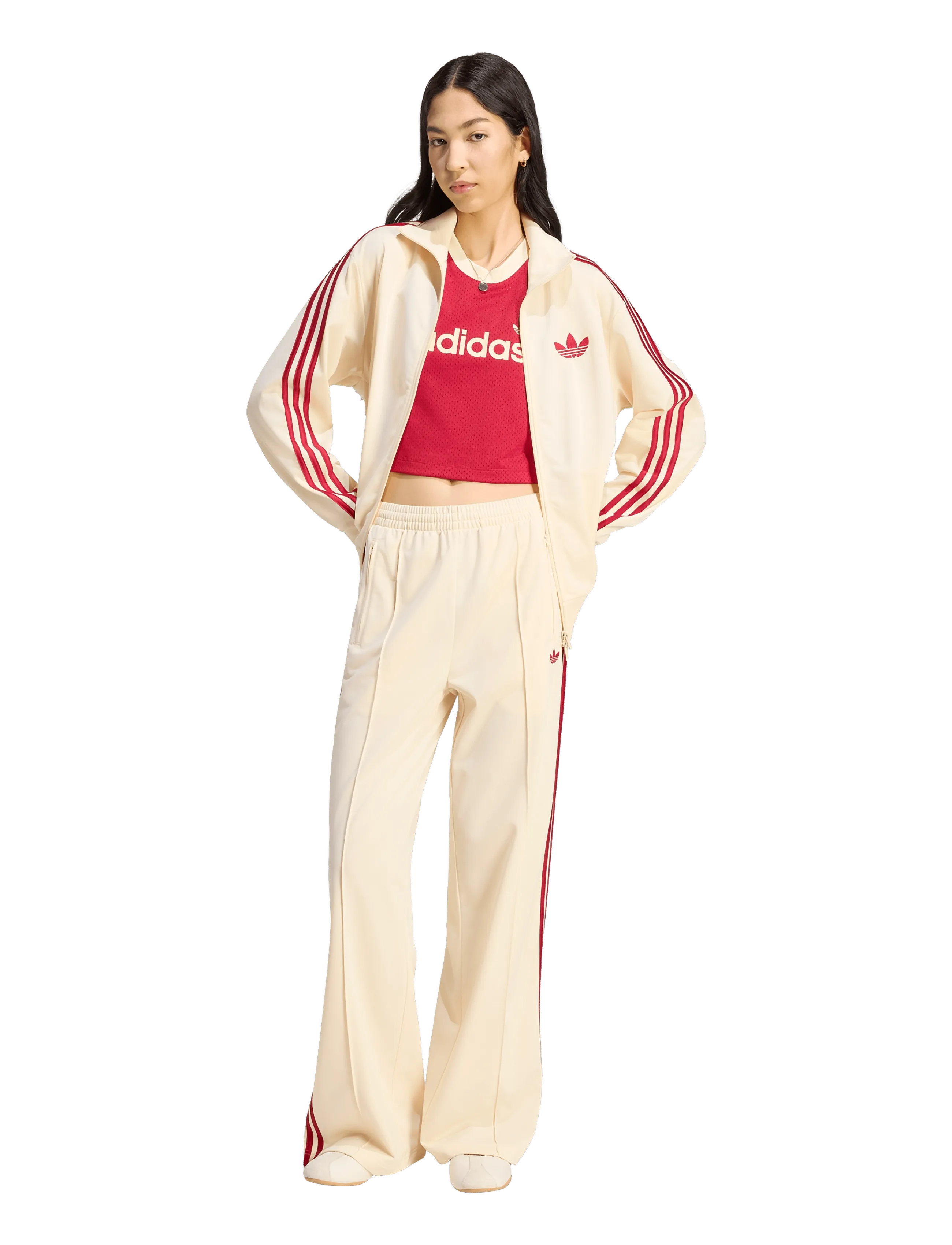 adidas Originals - Firebird LOOSE TP - spodnie na co dzień - warvan/tmvire - 4