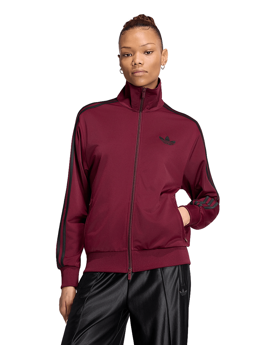 adidas Originals - Firebird TT LOOSE - vabaaja jakid - maroon/black - 2