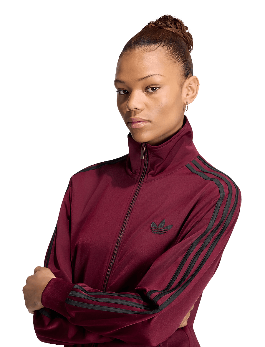 adidas Originals - Firebird TT LOOSE - vabaaja jakid - maroon/black - 3