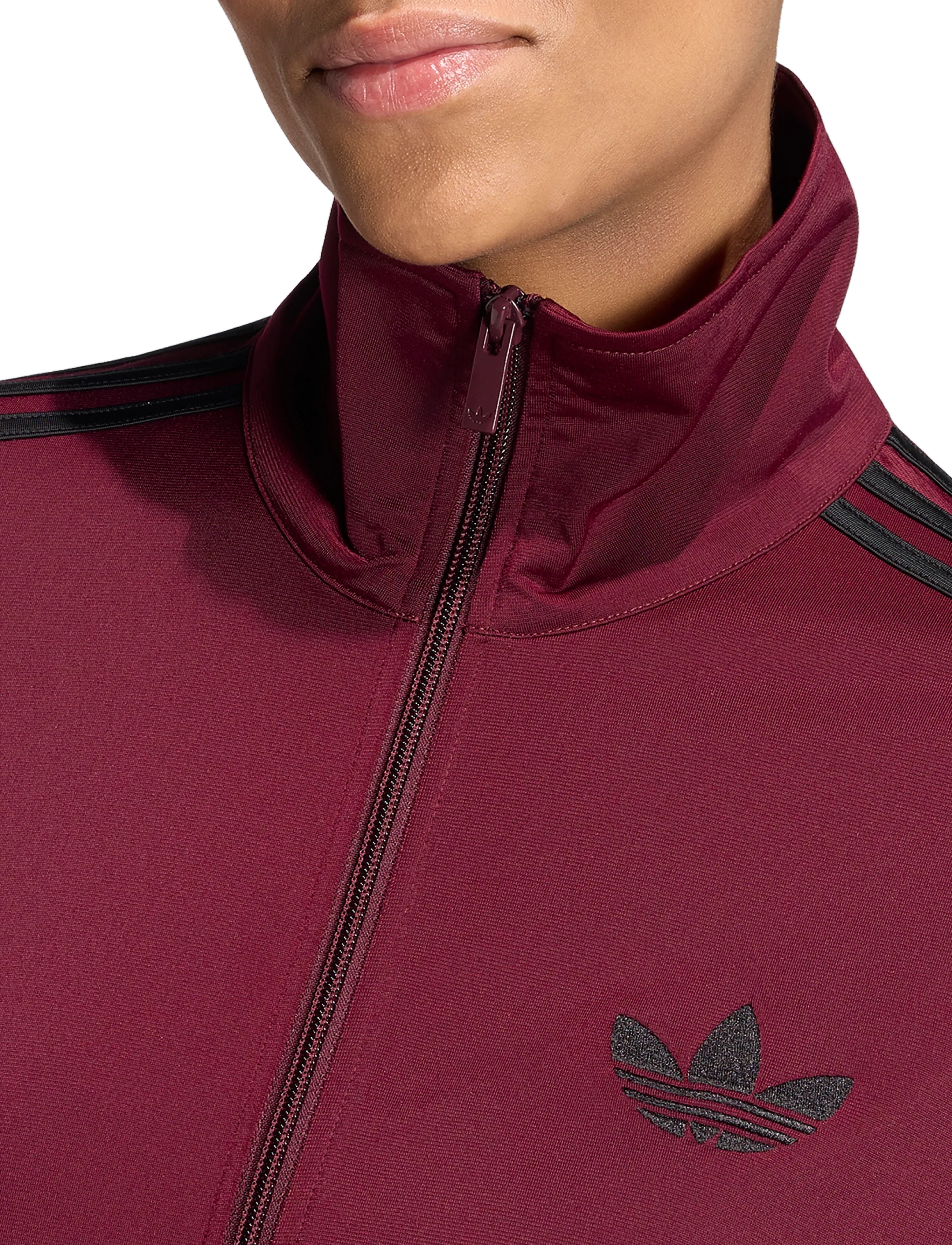 adidas Originals - Firebird TT LOOSE - casual jakker - maroon/black - 4