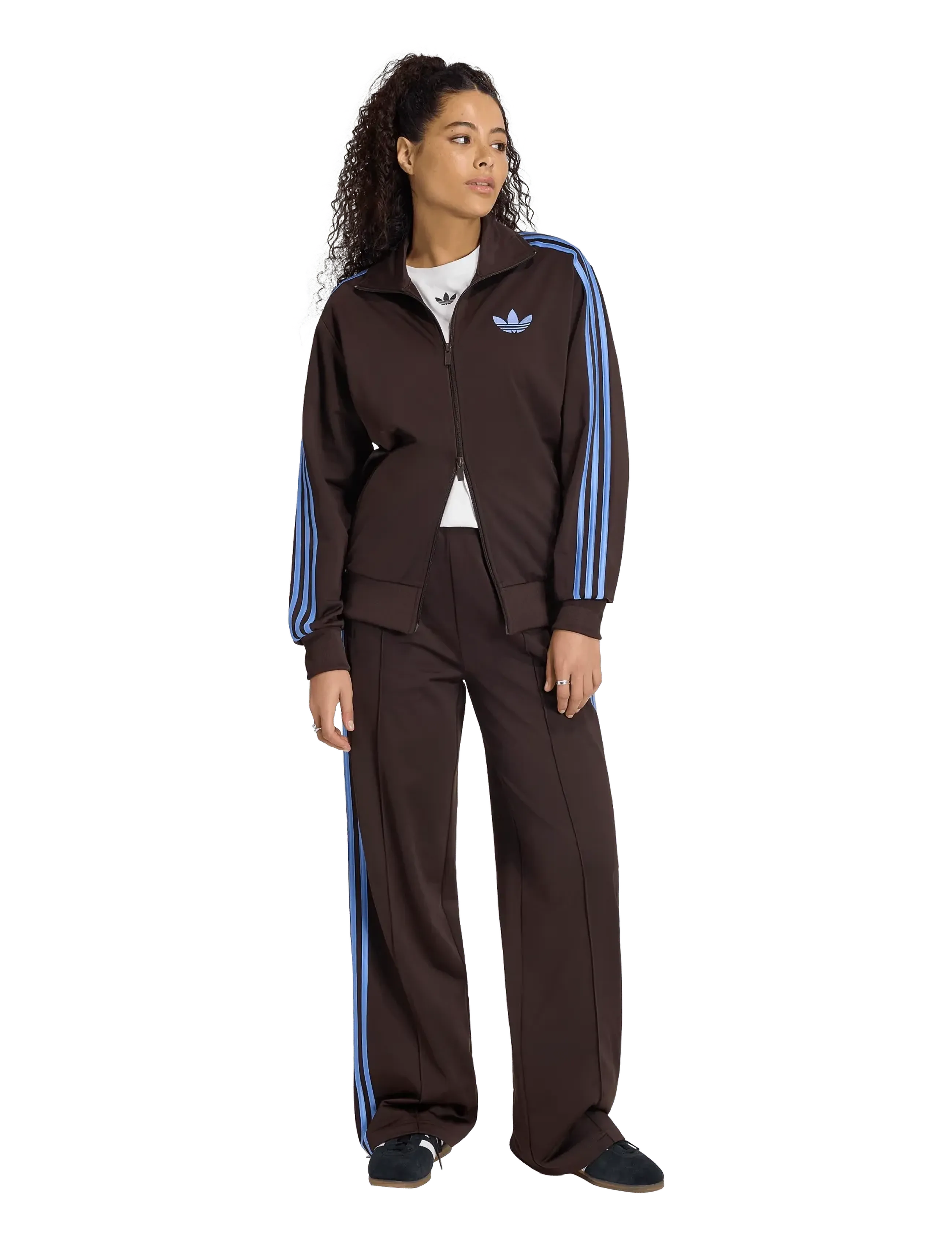 adidas Originals - Firebird TT LOOSE - casual jackets - auco/blufus - 0