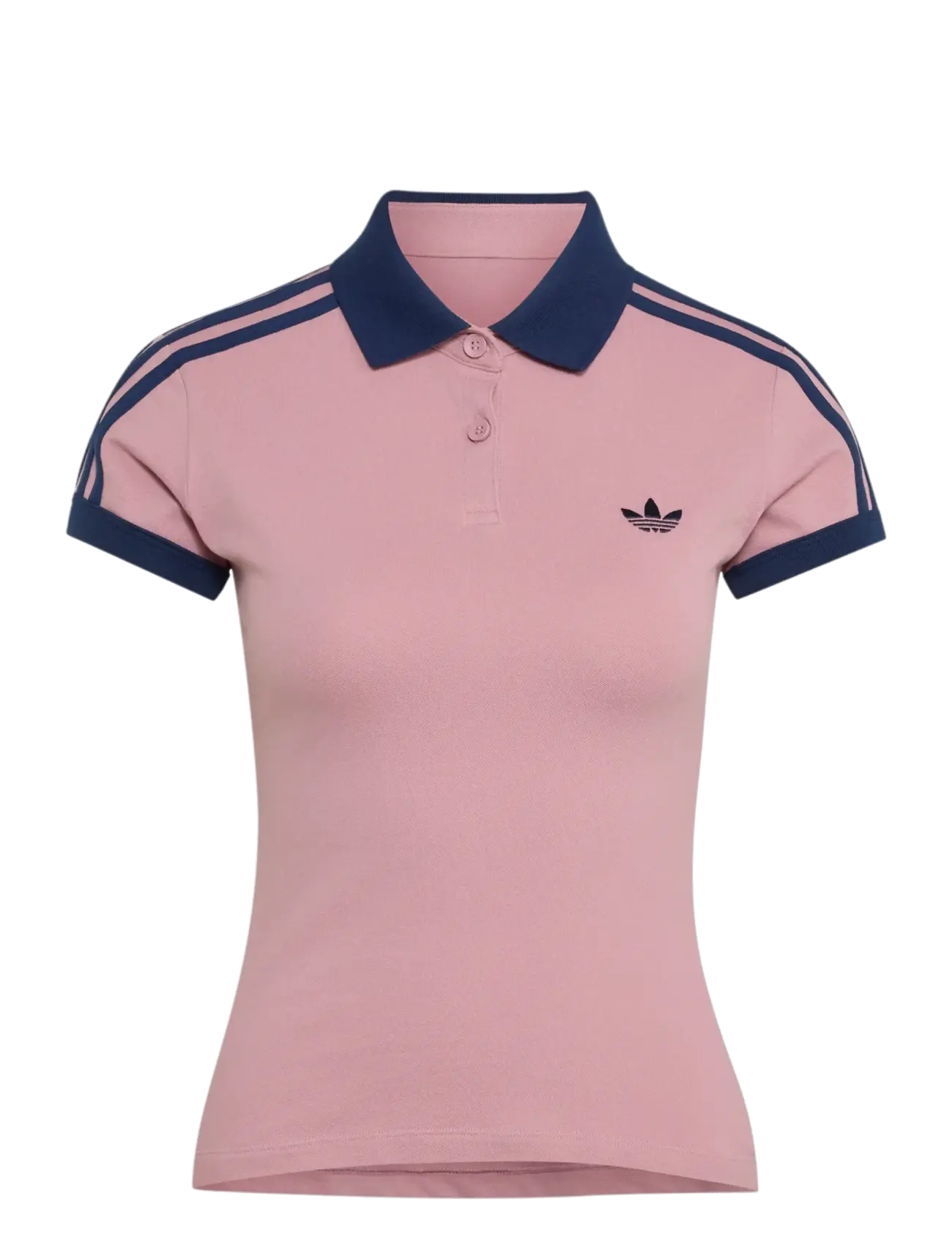 adidas Originals 3S POLO - Clothing - MAGMAU/NINDIG / pink/rose
