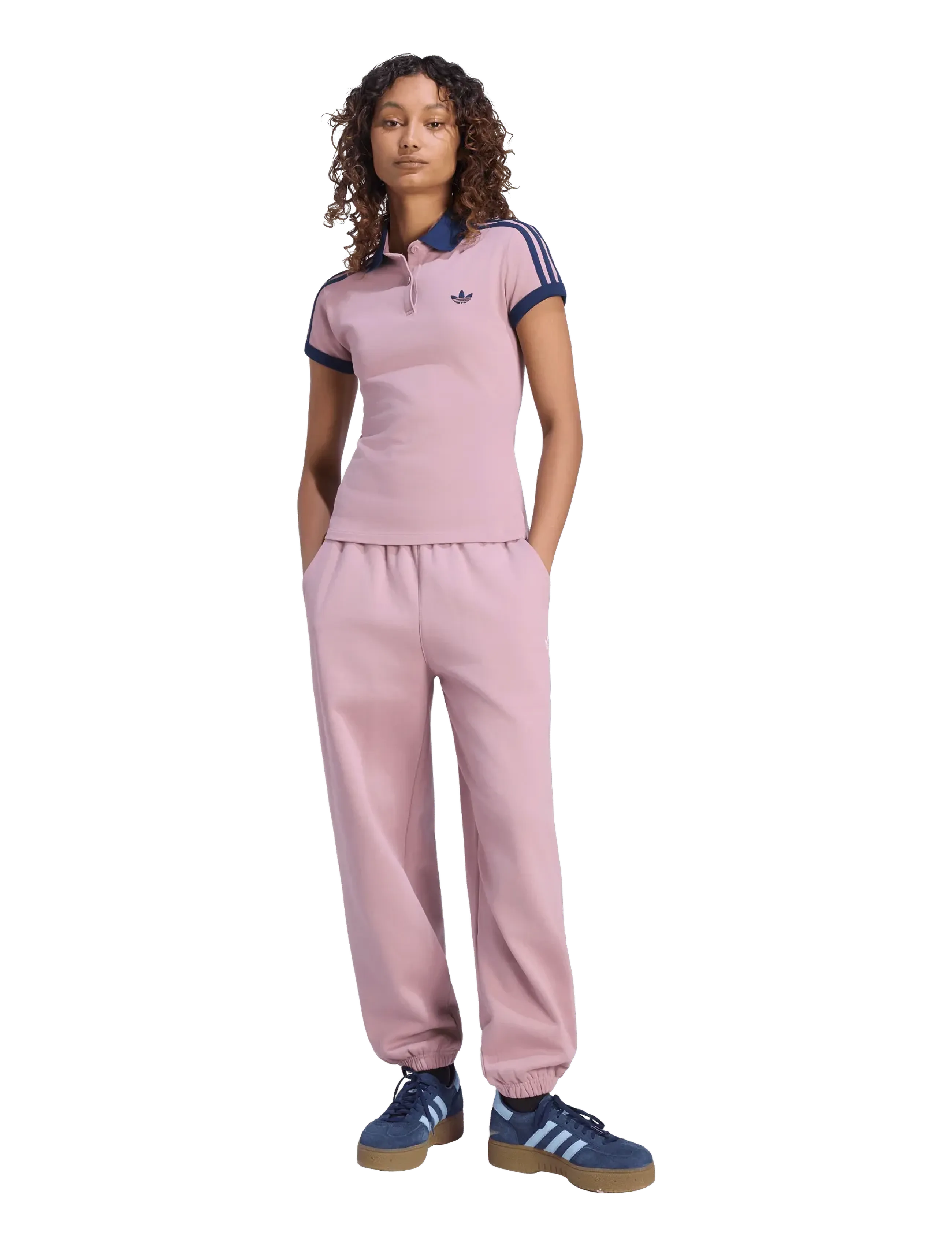 adidas Originals - 3S POLO - polos - magmau/nindig - 0