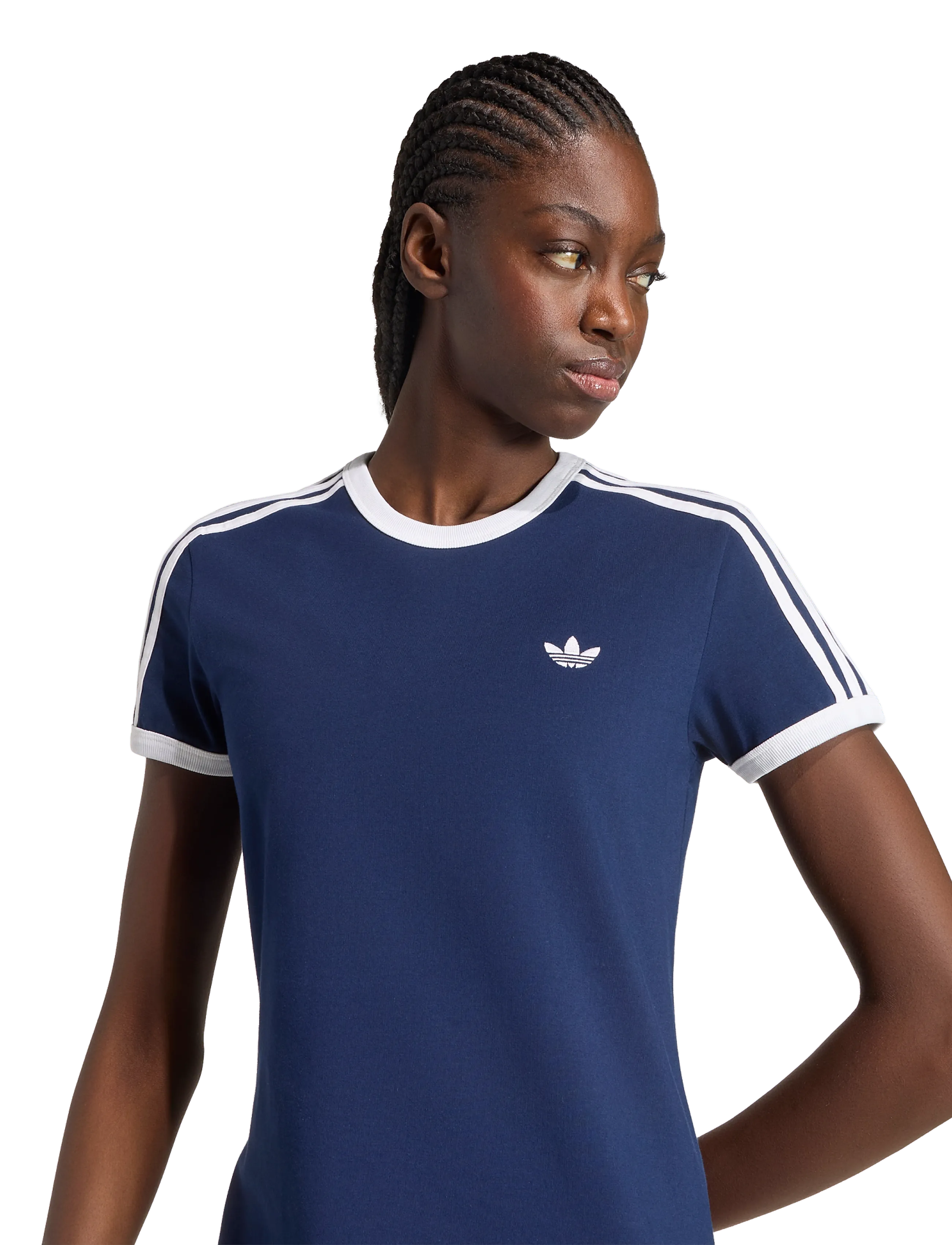 adidas Originals - 3S DRESS - kjoler & nederdele - nindig/white - 3