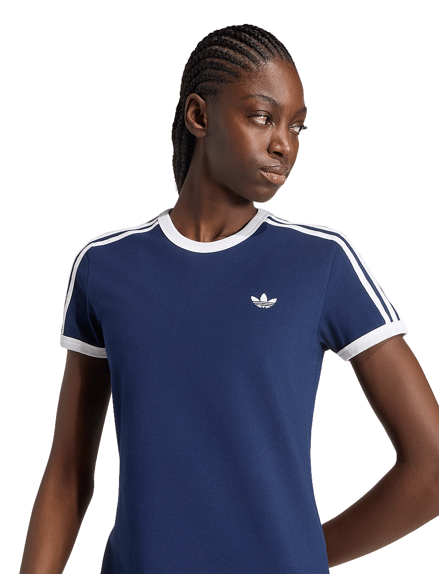 adidas Originals - 3S DRESS - kjoler & nederdele - nindig/white - 4