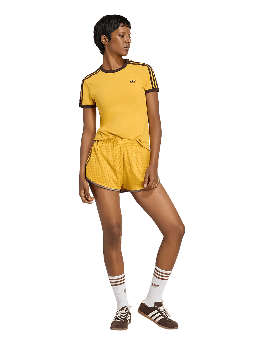 adidas Originals - 3S TEE SLIM - t-shirts - preyel/auco - 0