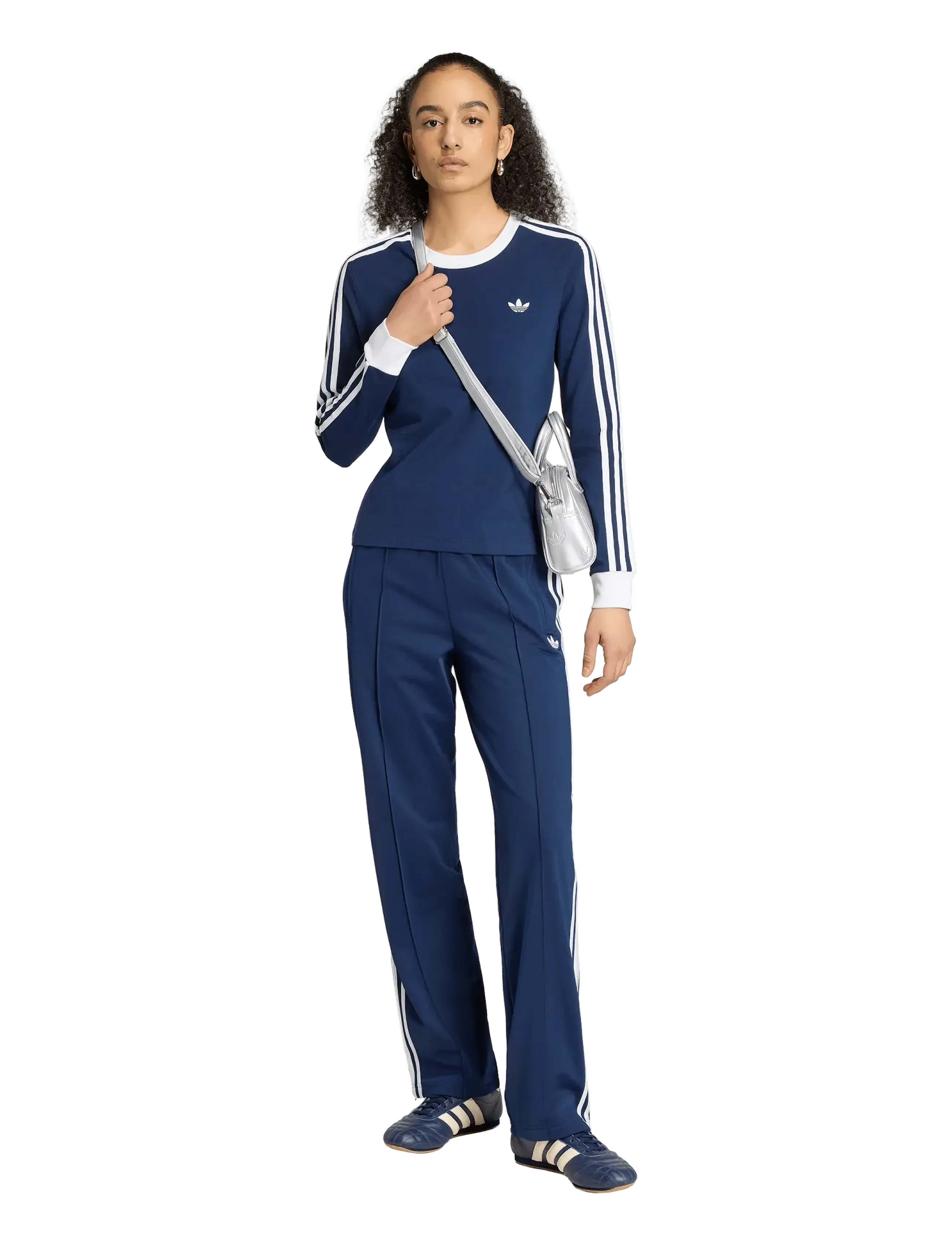 adidas Originals FB CLASSIC TP - Bukser - NINDIG/WHITE / navy