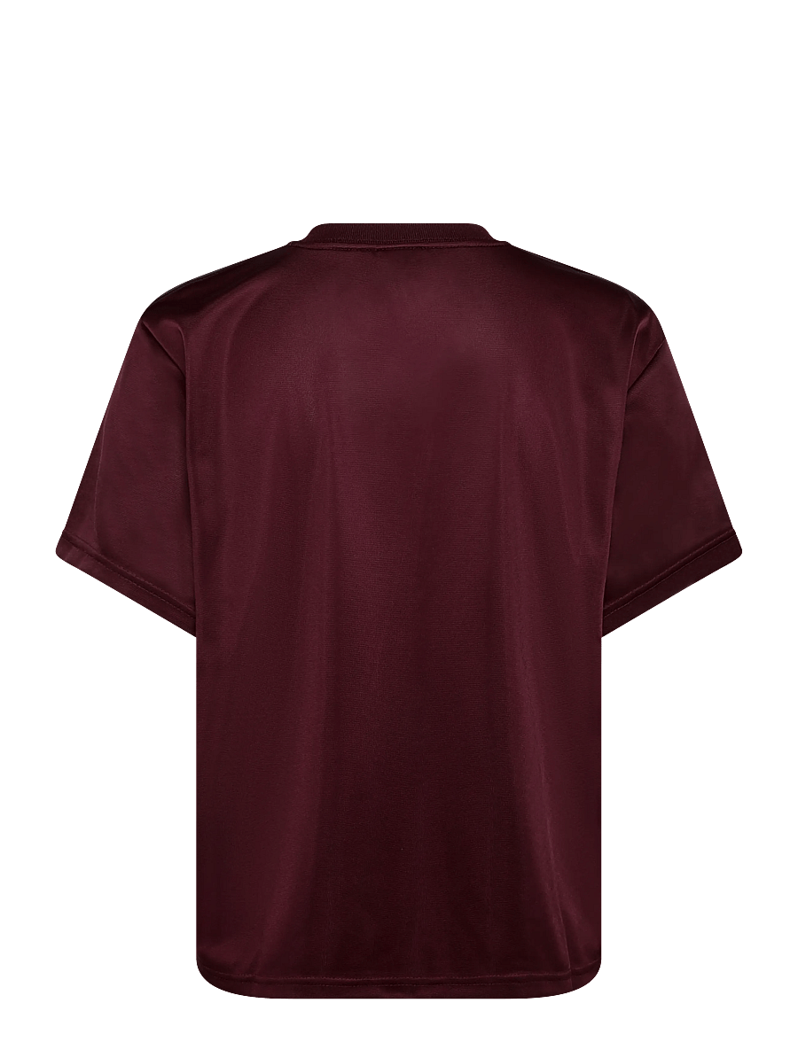 adidas Originals - Firebird TEE - t-shirts - maroon/black - 2