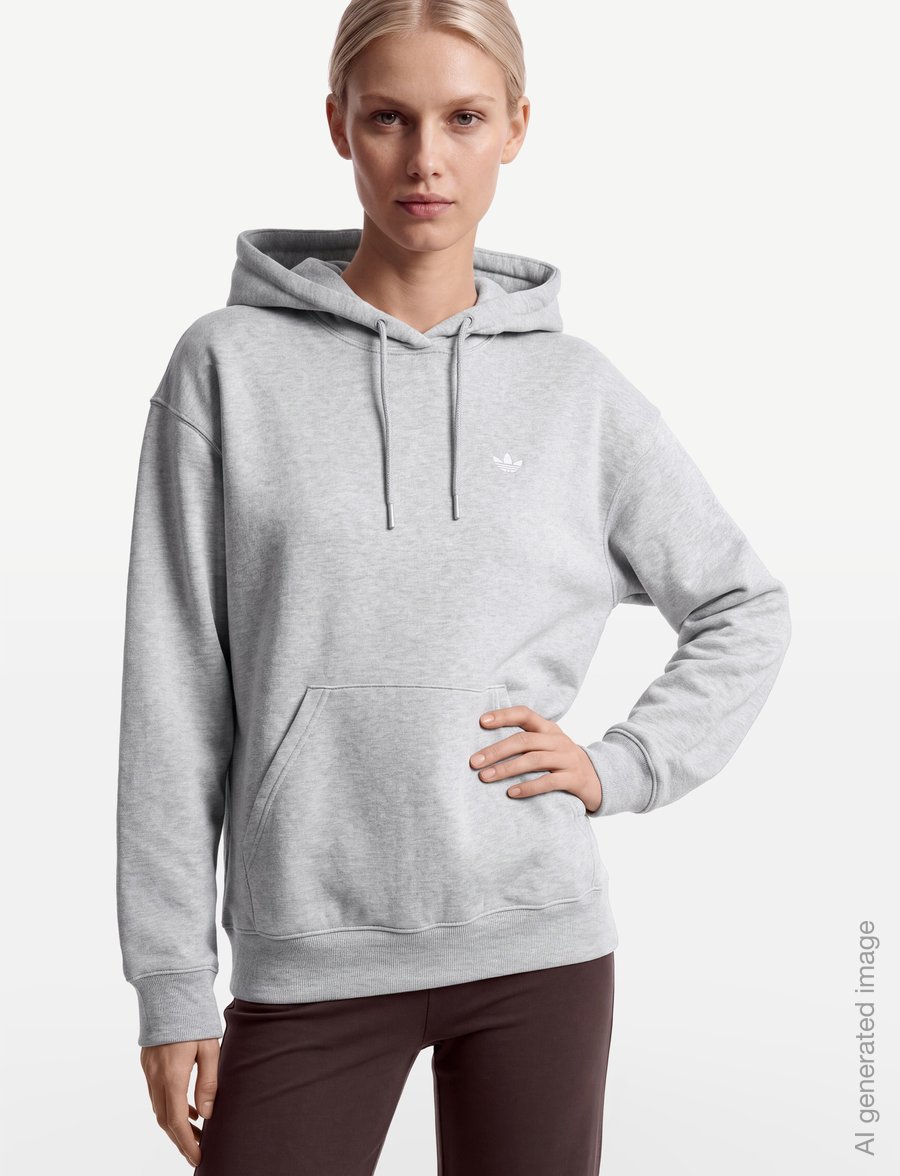 adidas Originals - ESS FL HD OS - sweatshirts - mgreyh - 3