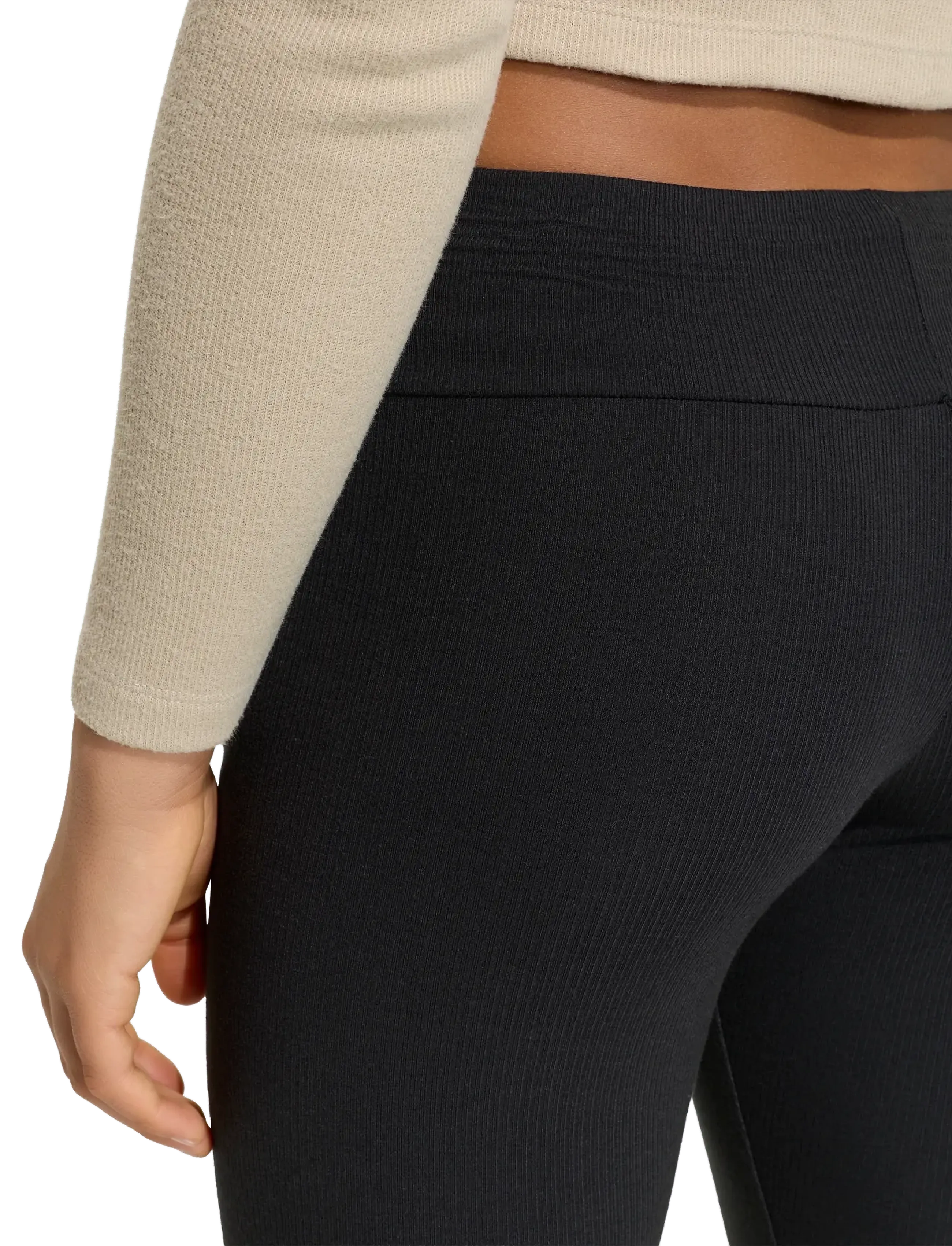 adidas Originals - RIB LEGGINGS - black - 5