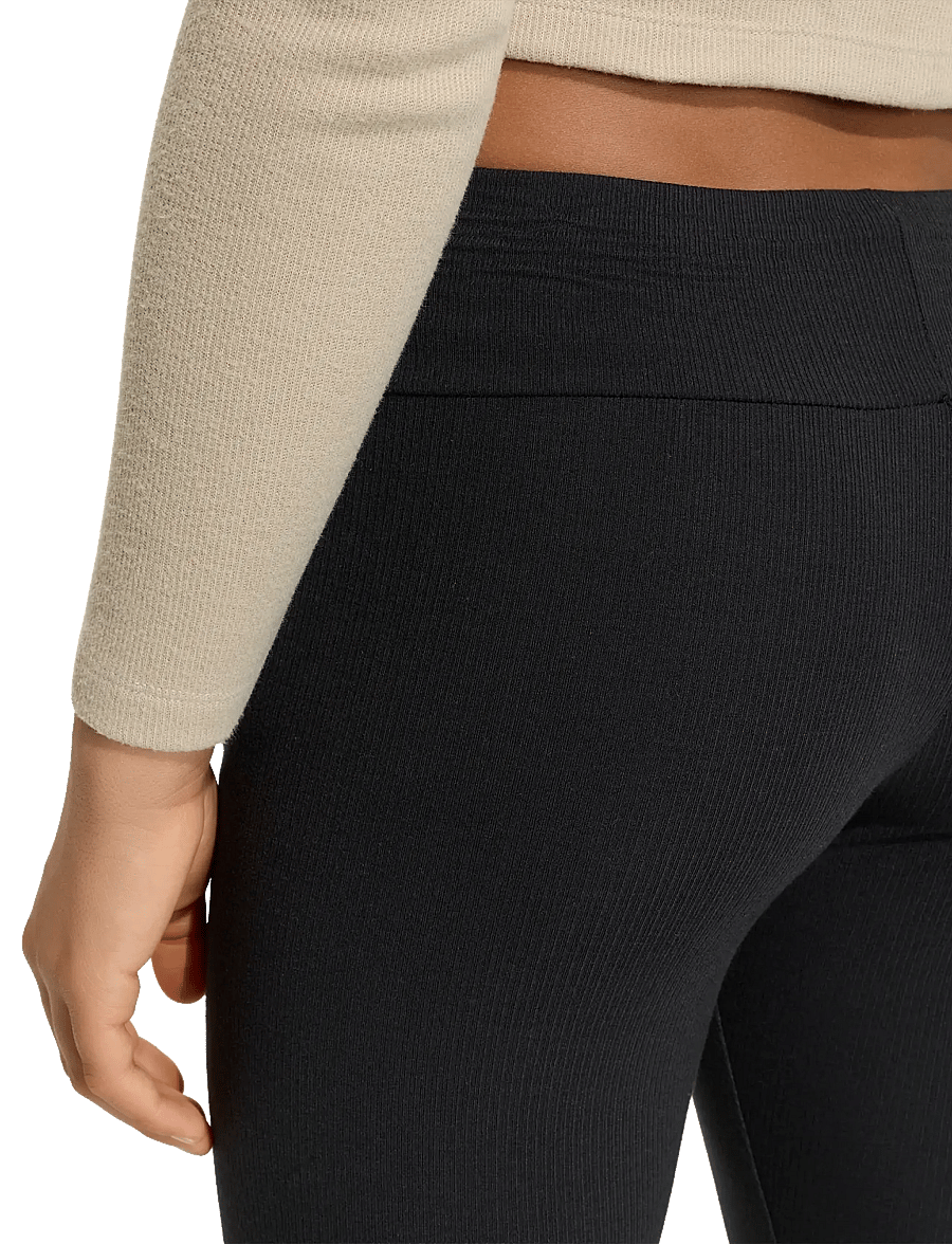 adidas Originals - RIB LEGGINGS - black - 5