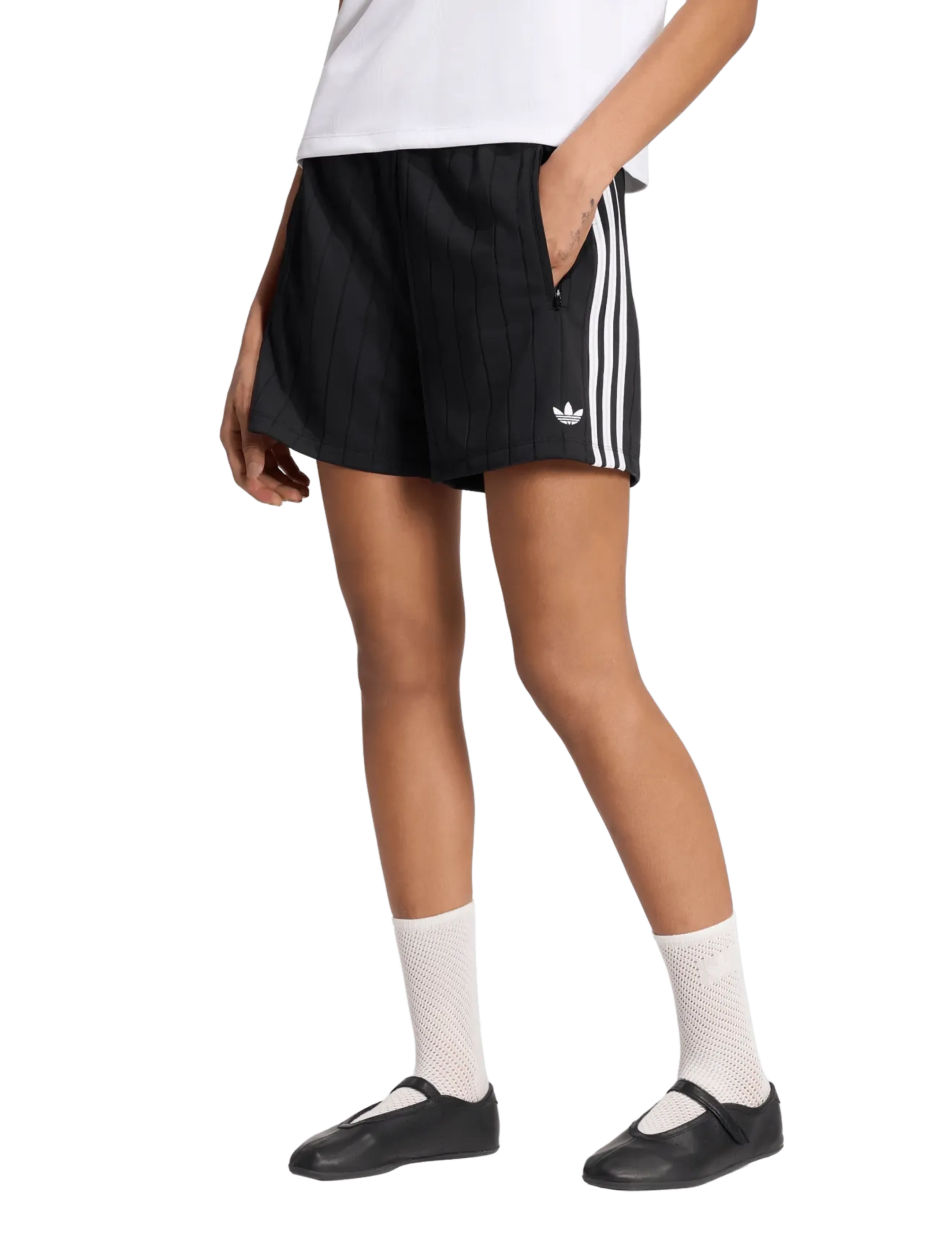 adidas Originals - Firebird SHORTS - sweat shorts - black/white/gretwo - 3