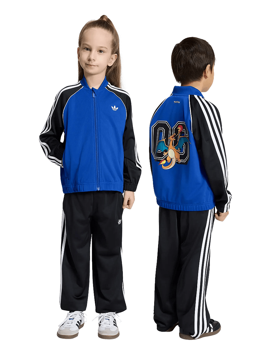 adidas Originals - TS SET - joggingset & tvådelade set - royblu/black - 4