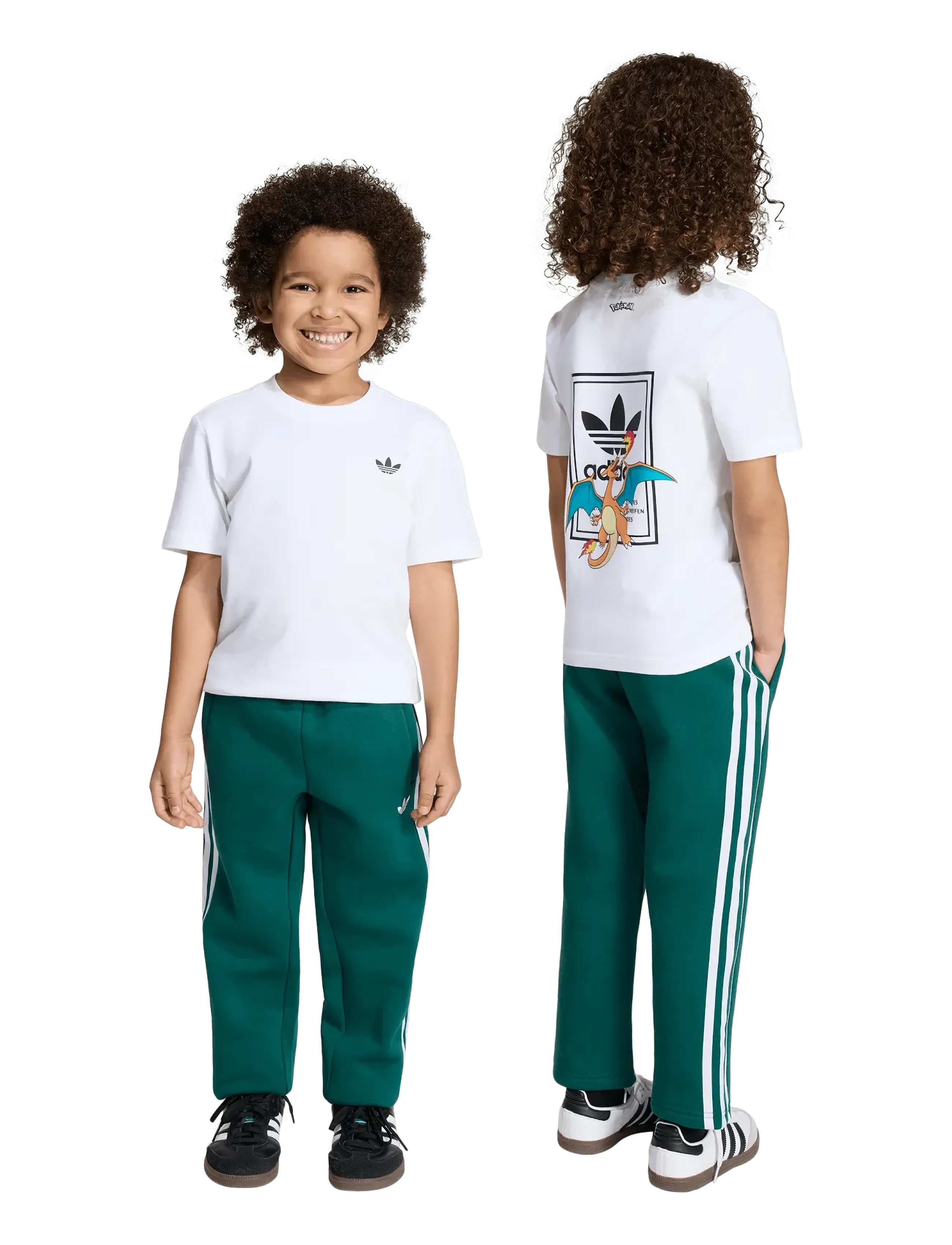 adidas Originals - TEE SET - trainingsanzug - white/cgreen - 4