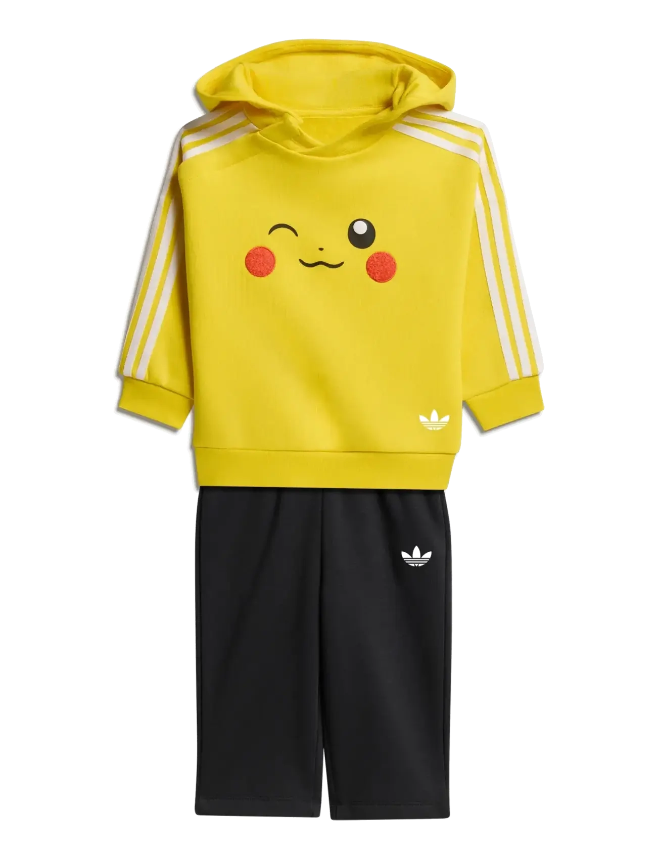 adidas Originals - LO HOODIE SET - trainingsanzug - yellow/black - 1