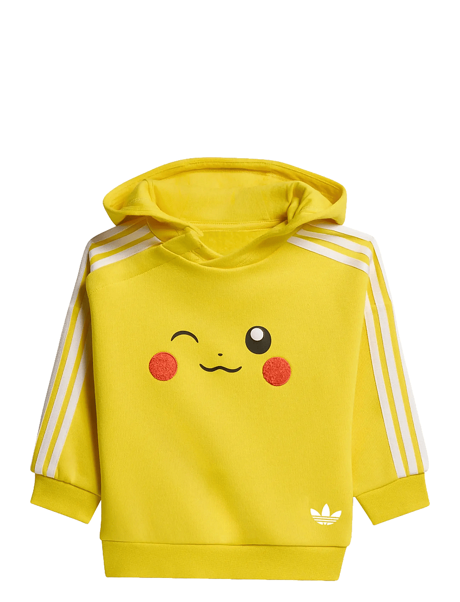adidas Originals - LO HOODIE SET - trainingsanzug - yellow/black - 3