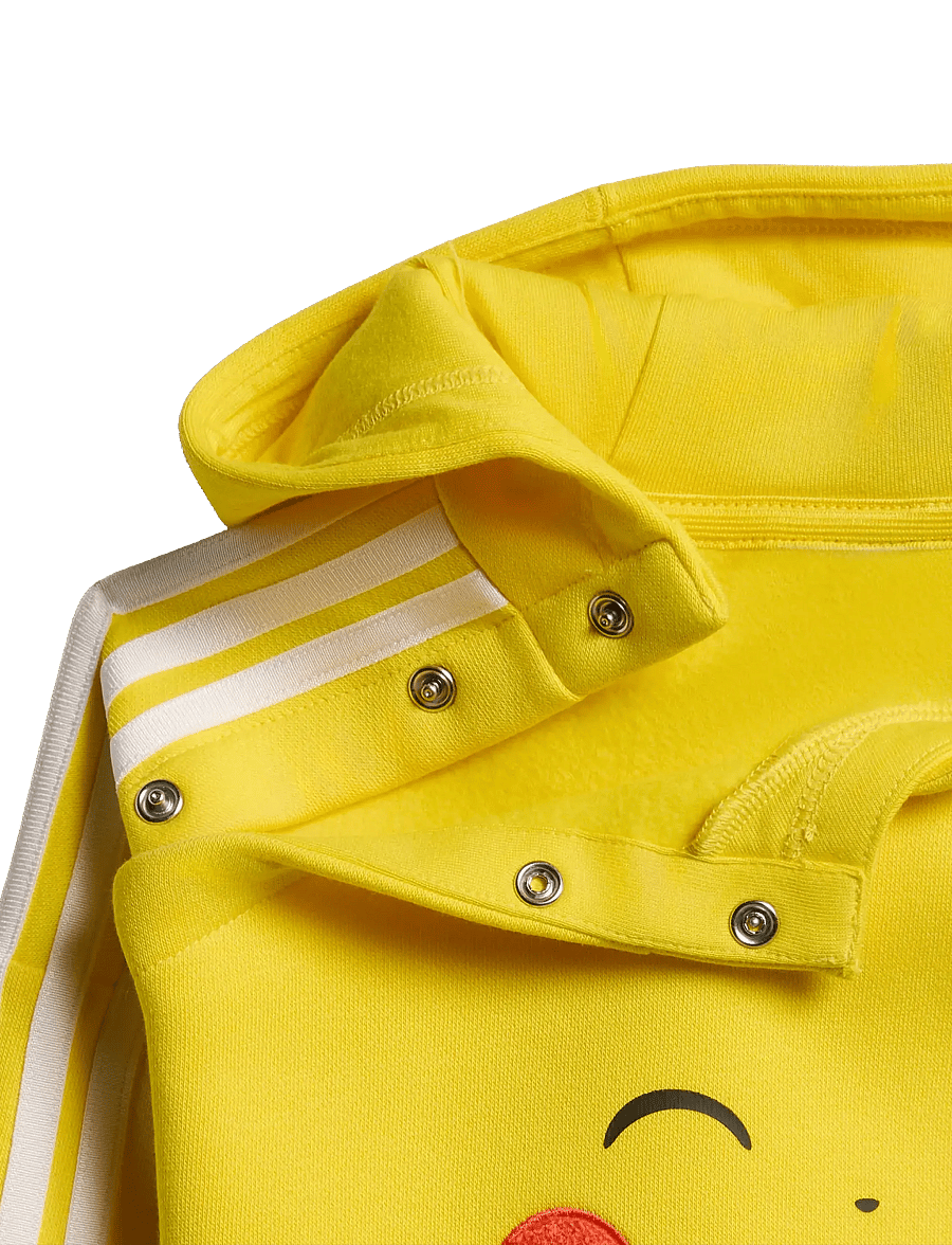 adidas Originals - LO HOODIE SET - trainingsanzug - yellow/black - 5