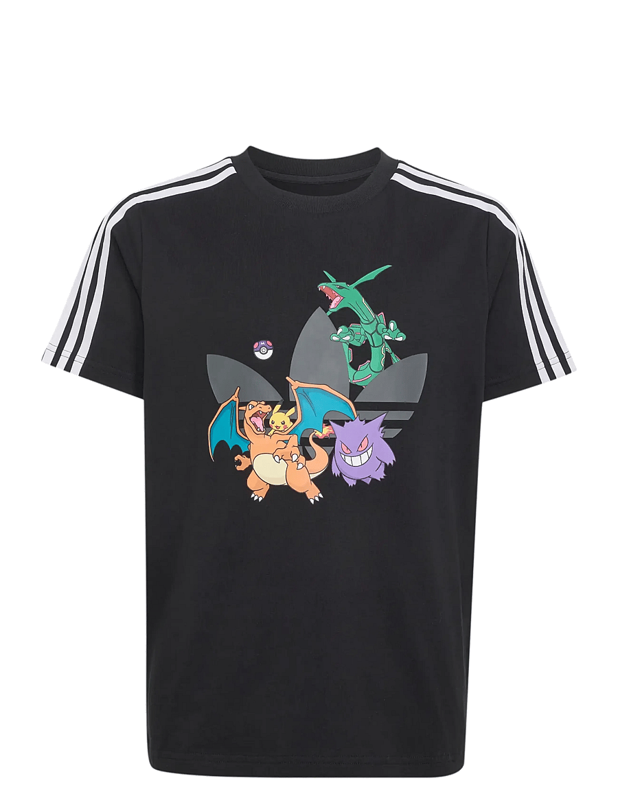 adidas Originals - GFX TEE - kortærmede t-shirts - black - 1