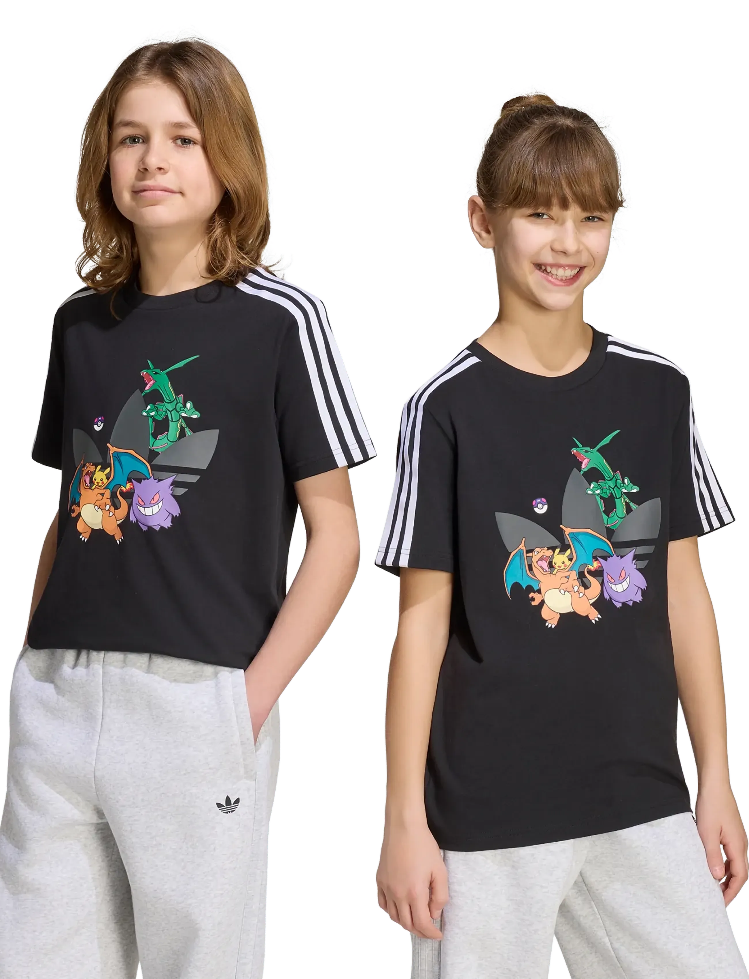 adidas Originals - GFX TEE - kortærmede t-shirts - black - 2