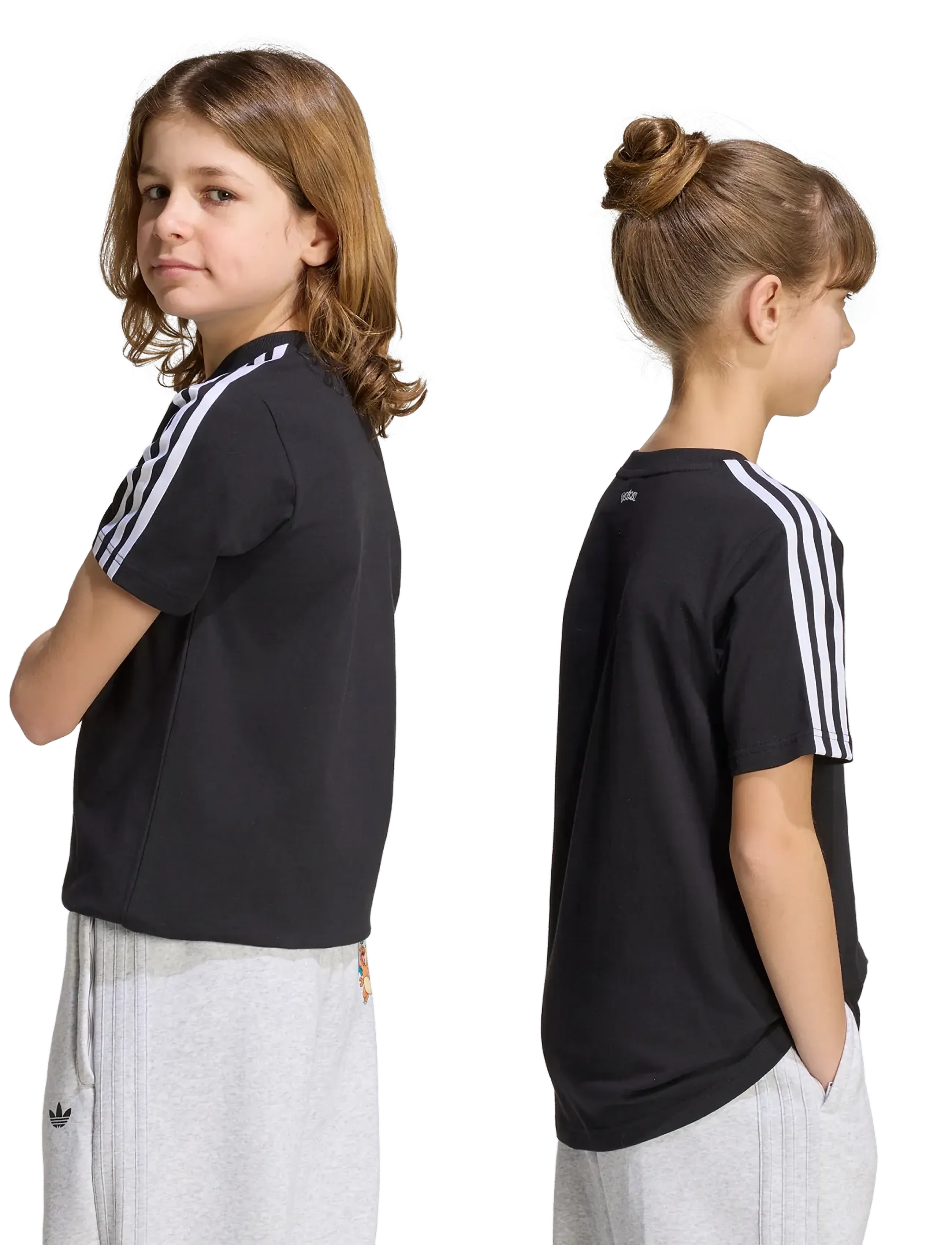 adidas Originals - GFX TEE - kortærmede t-shirts - black - 3