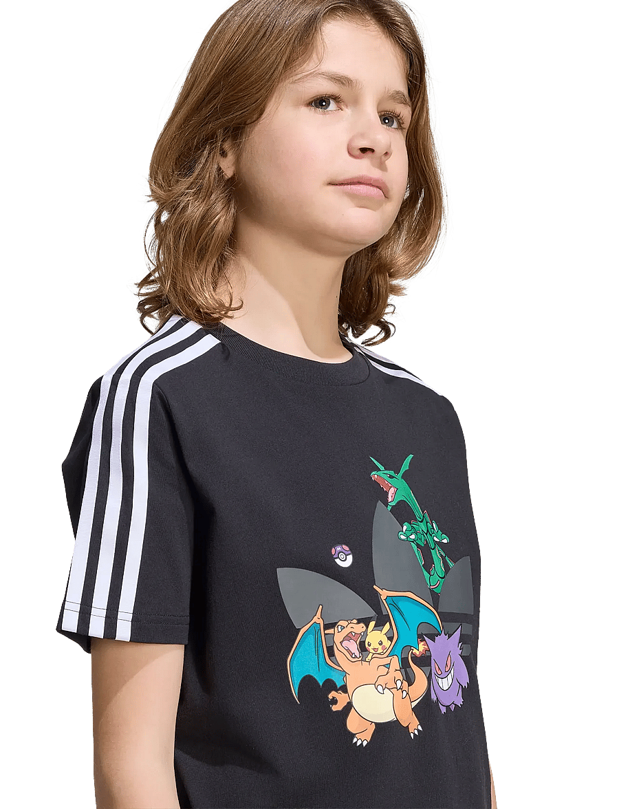 adidas Originals - GFX TEE - kortærmede t-shirts - black - 5