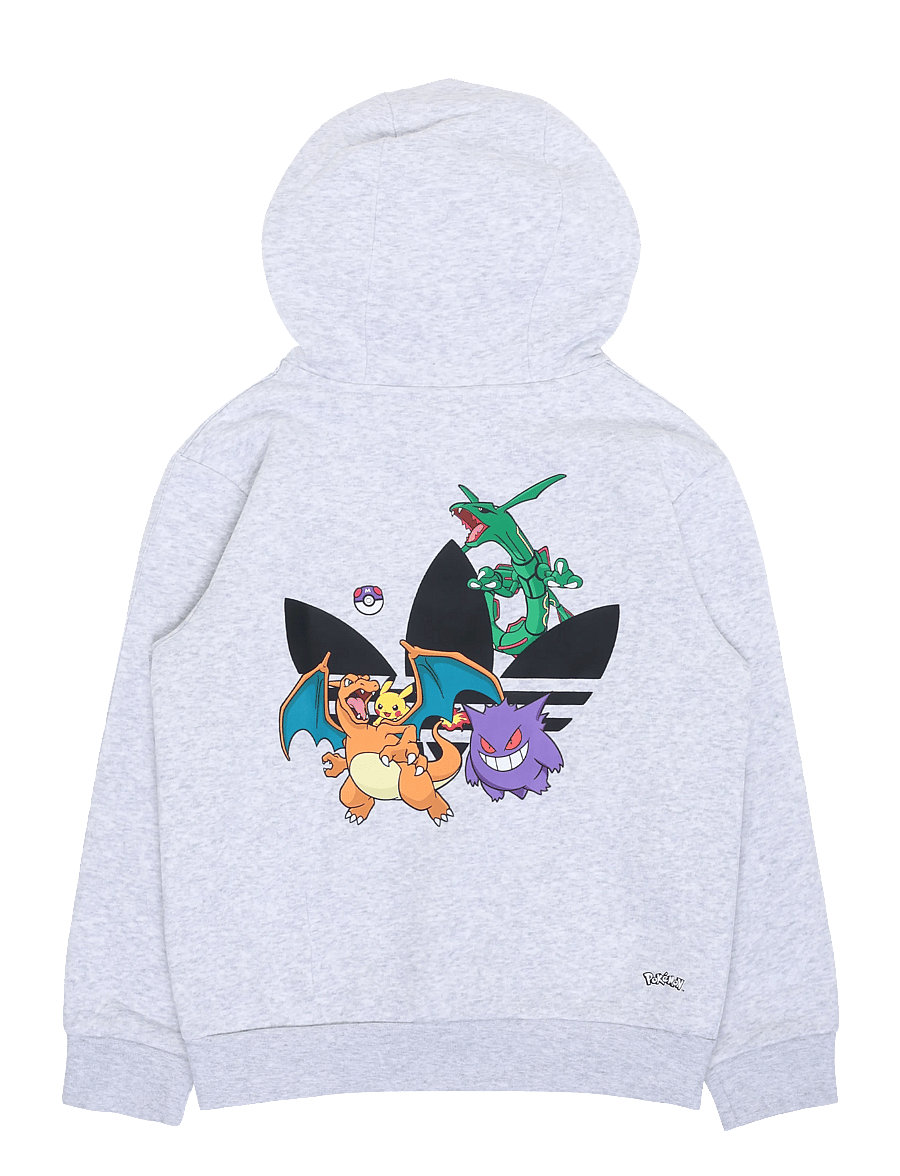 adidas Originals - LO HOODIE - huvtröjor - lgreyh - 1