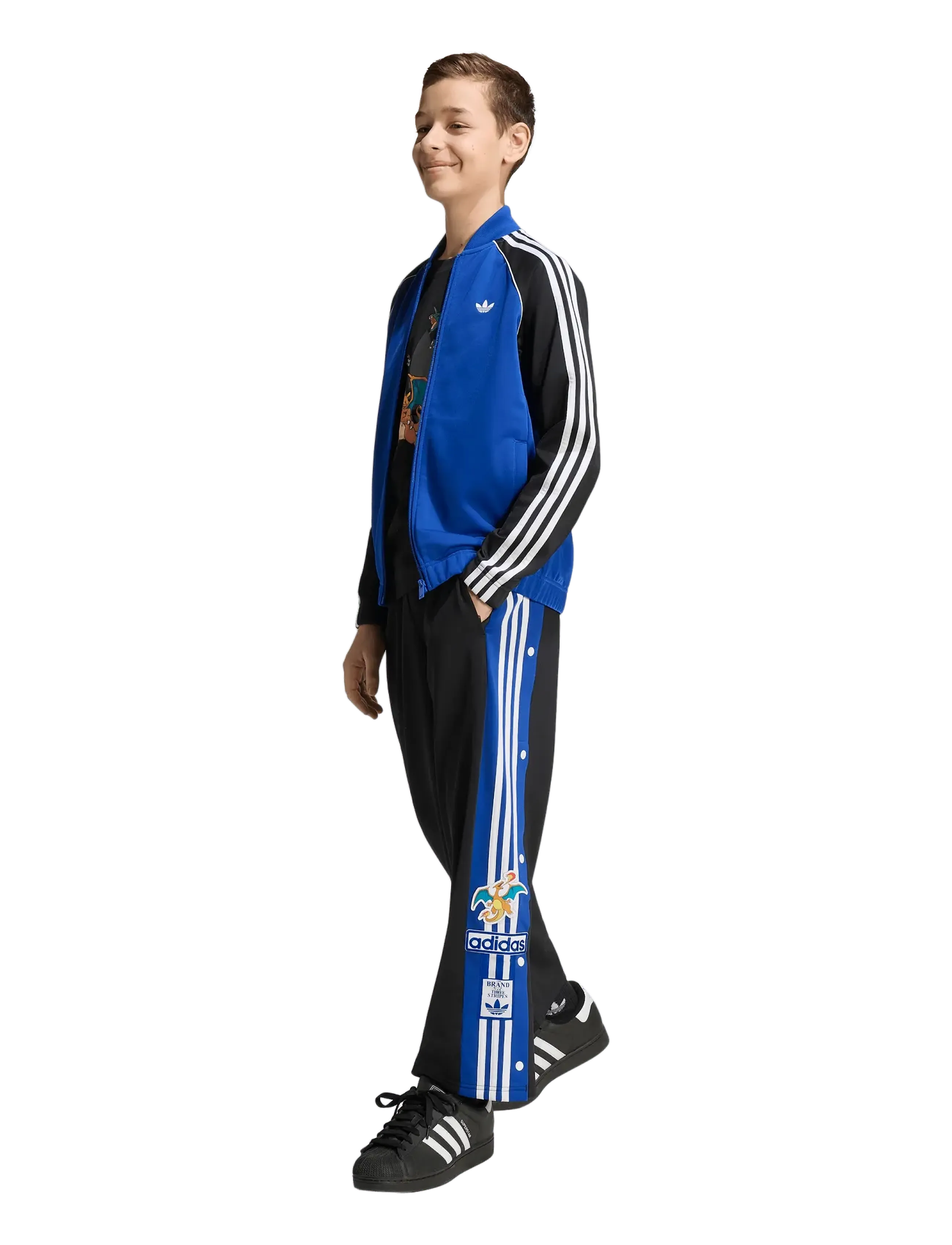 adidas Originals - LO ADIBREAK PT - jogginghosen - black - 0
