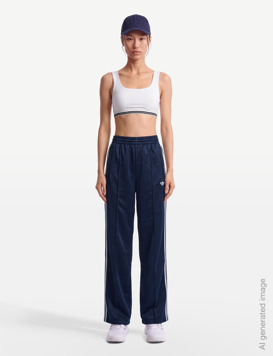 adidas Originals - SST LOOSE TP - träningsbyxor - nindig/white - 0