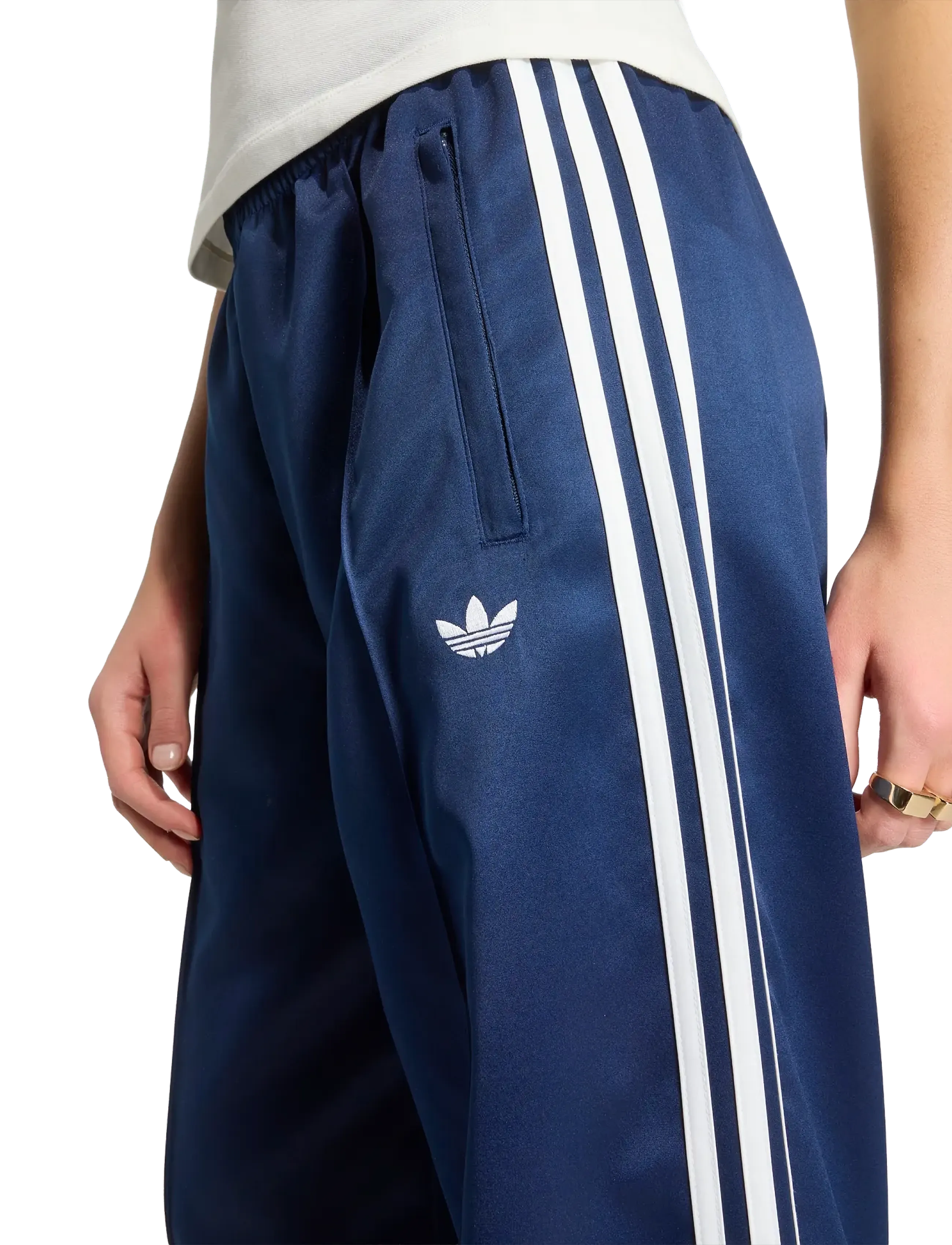 adidas Originals - SST LOOSE TP - herbstersparnisse - nindig/white - 4
