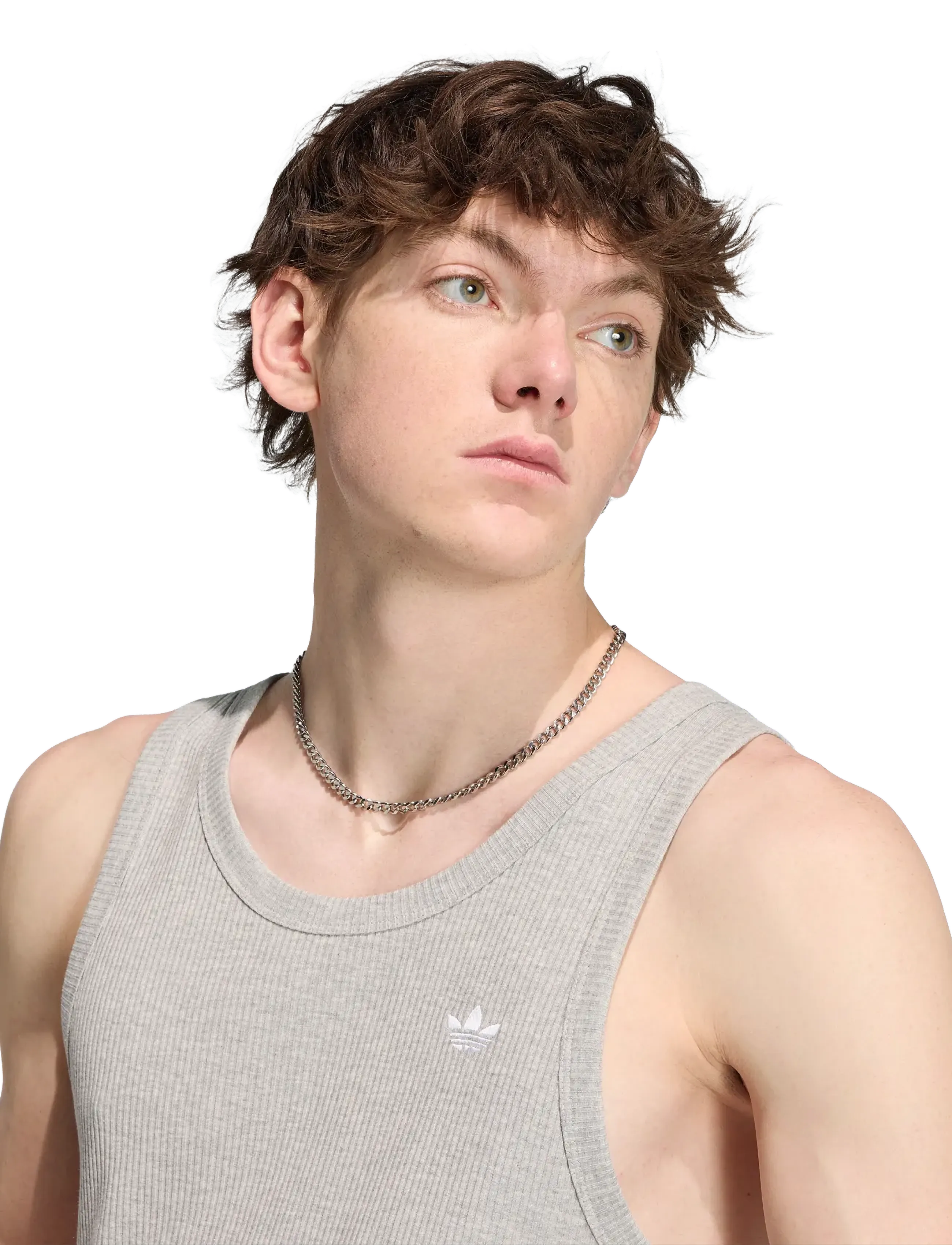 adidas Originals - ESS TANK - Õlapaeltega pluusid - mgreyh - 4