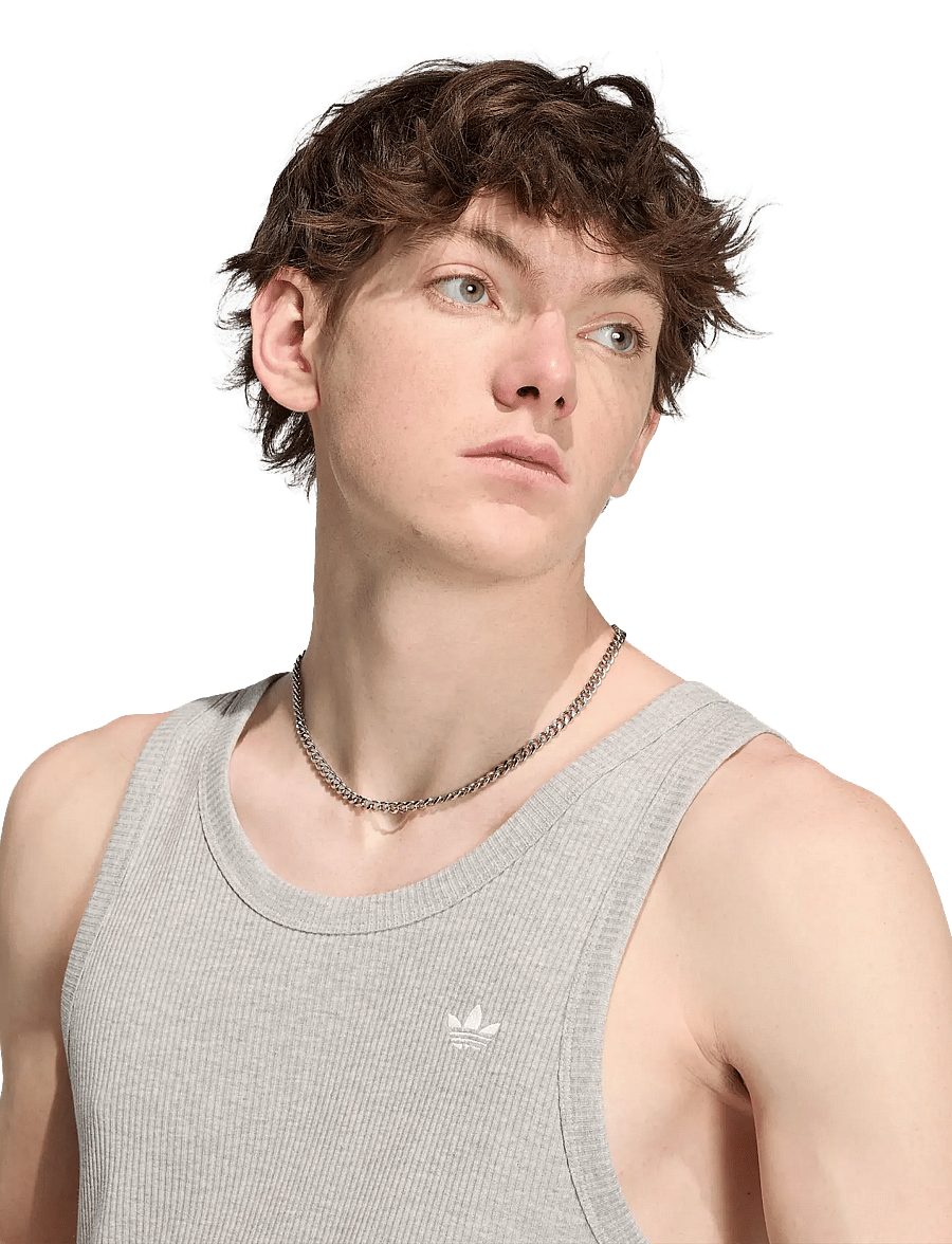 adidas Originals - ESS TANK - Õlapaeltega pluusid - mgreyh - 4