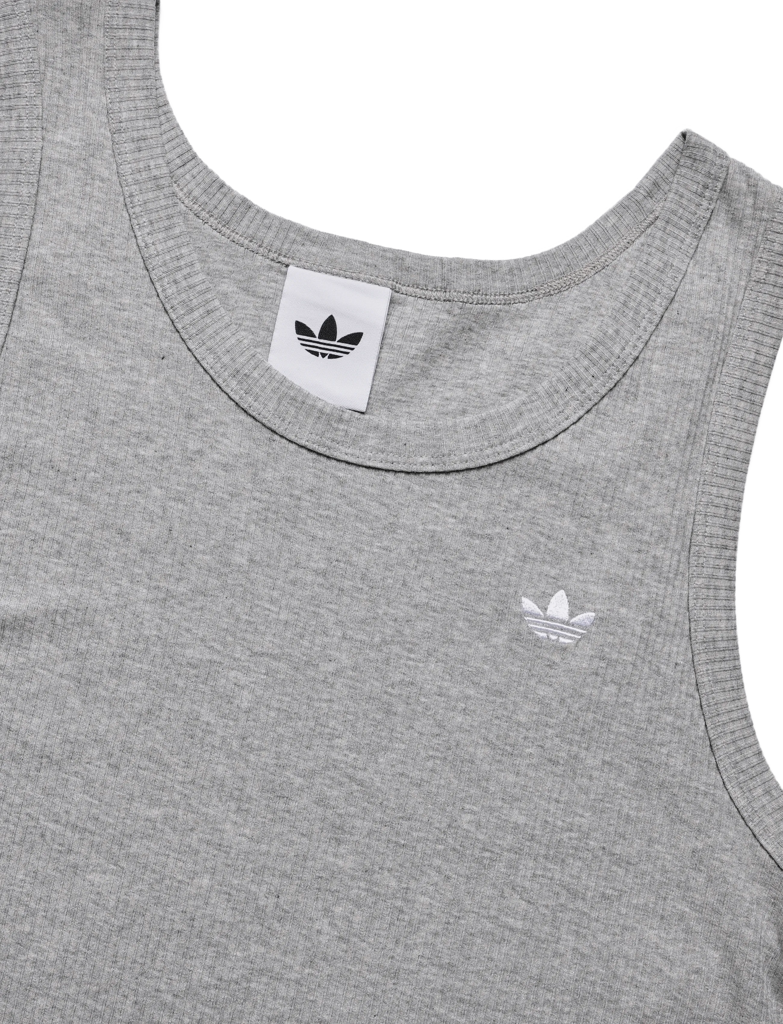 adidas Originals - ESS TANK - toppar & t-shirts - mgreyh - 2