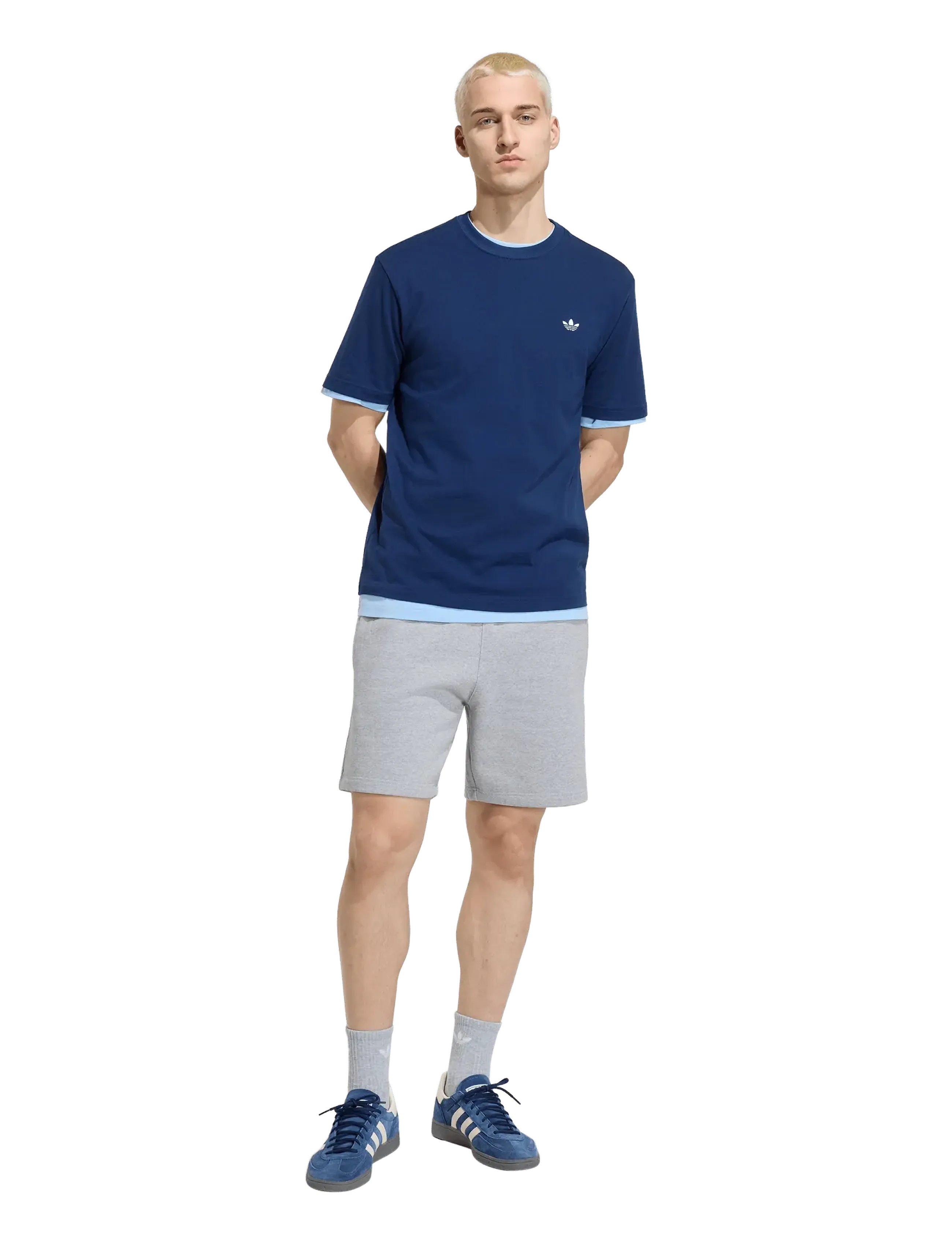 adidas Originals ESS REG TEE - Lühikeste varrukatega T-särgid - NINDIG / navy