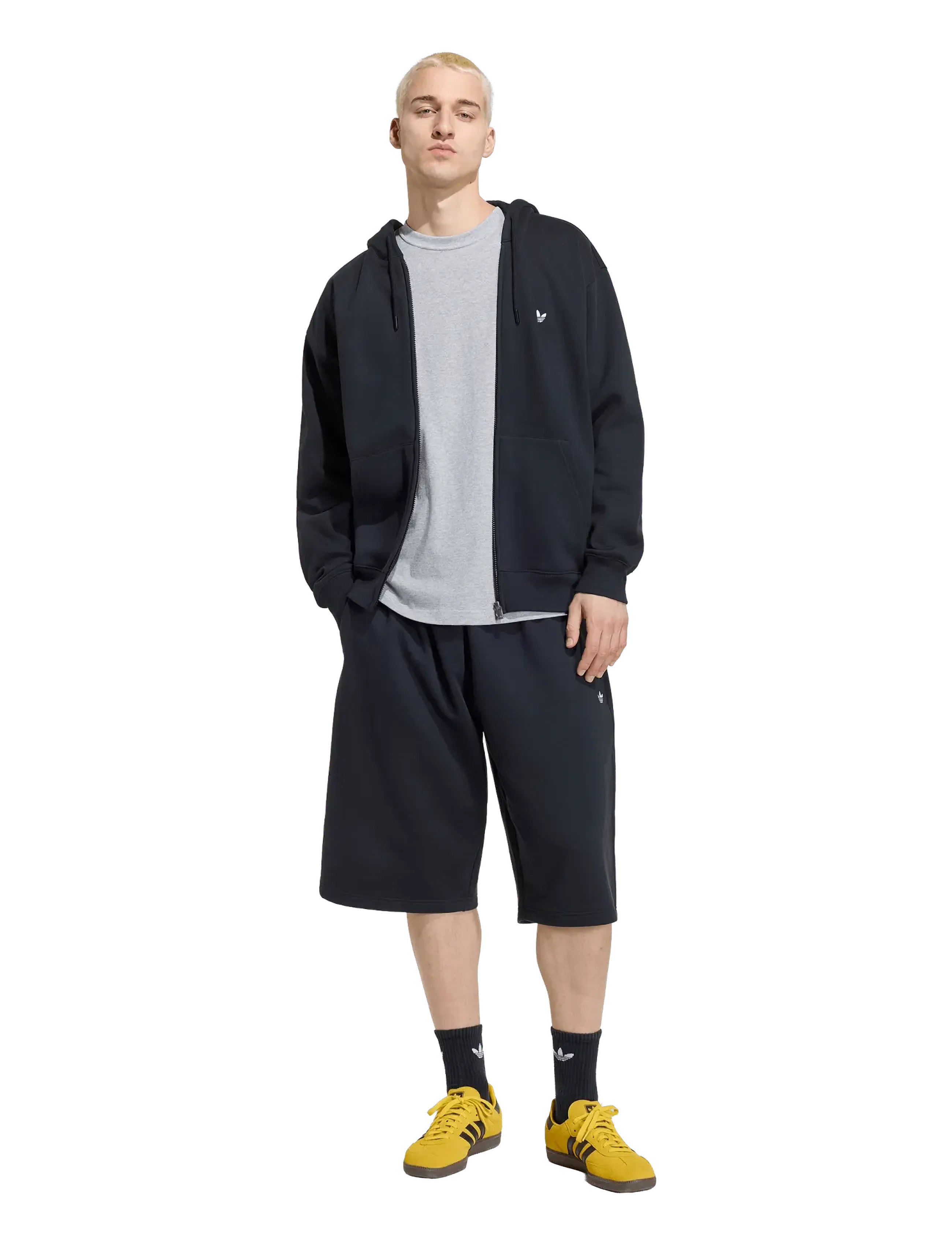 adidas Originals ESS REG TEE - T-Shirts - MGREYH / grey