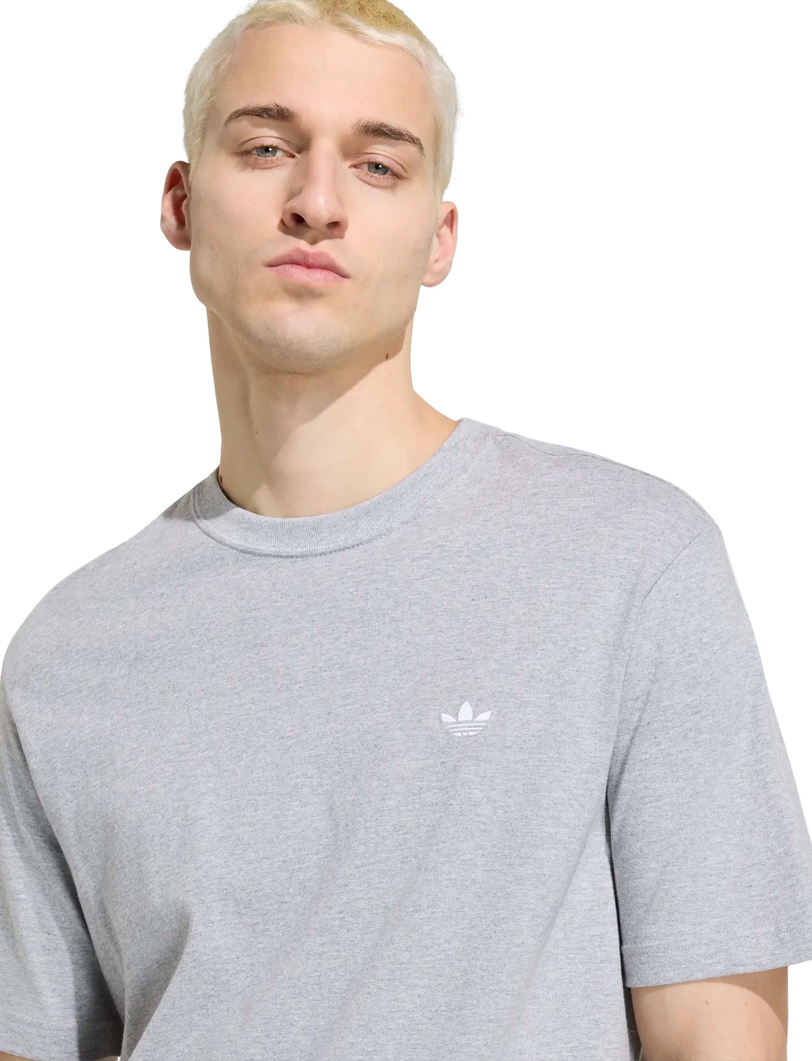 adidas Originals - ESS REG TEE - madalaimad hinnad - mgreyh - 4