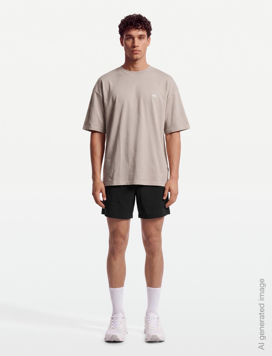 adidas Originals - ESS LOOSE TEE - palaidinės ir marškinėliai - khathr - 0