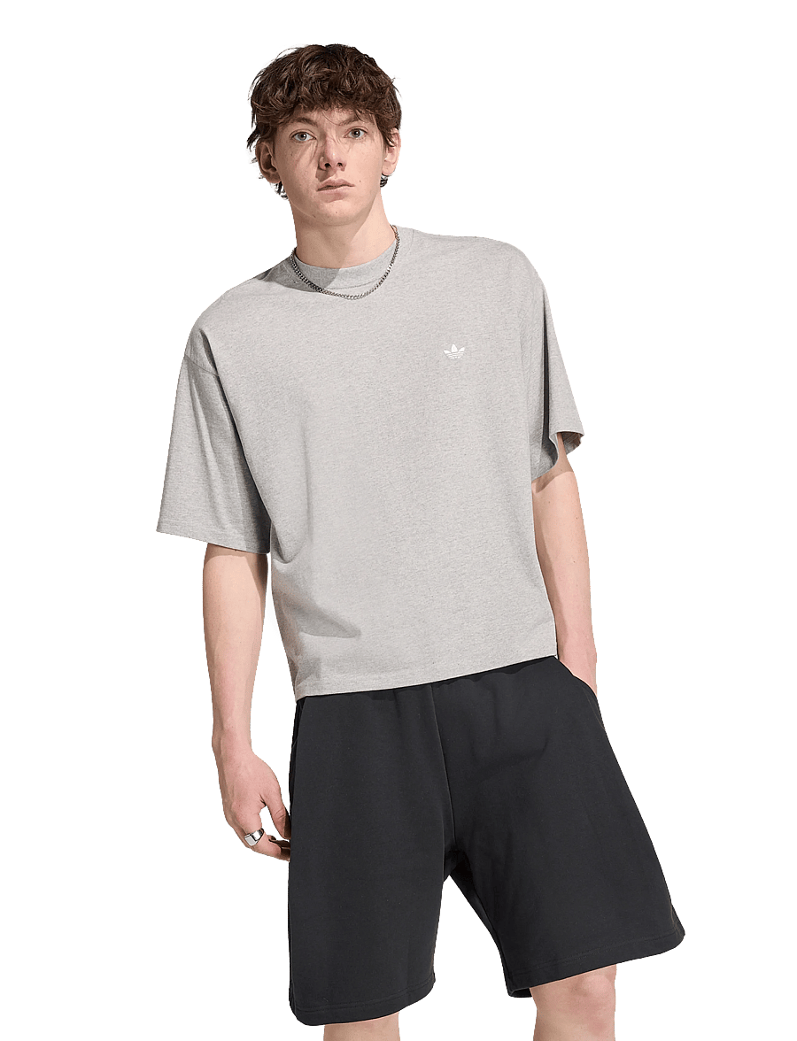 adidas Originals - ESS OS TEE - oberteile & t-shirts - mgreyh - 2